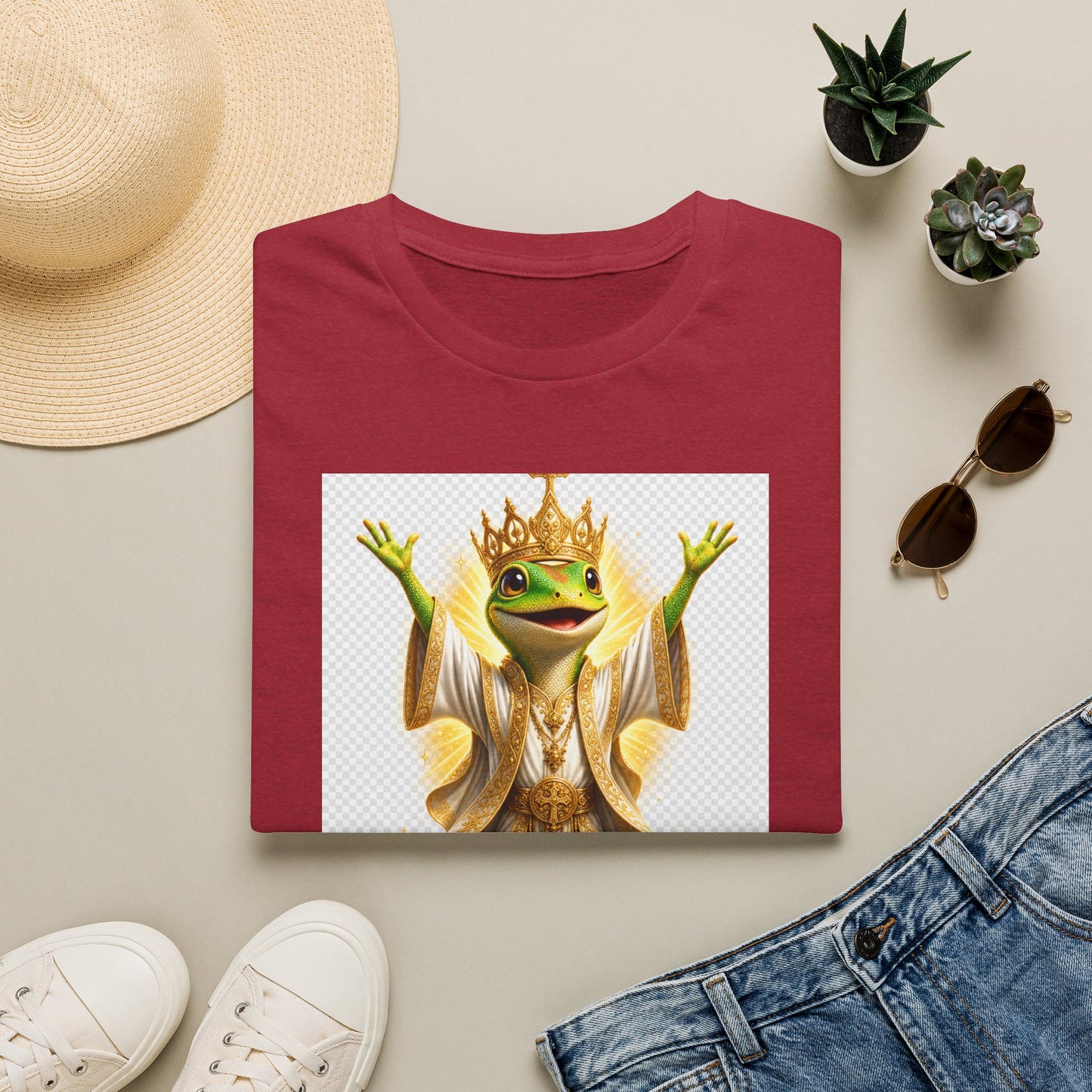 Gold Gecko Co. | Anointed. Unbothered. Elevated. | Faith Gecko Tee