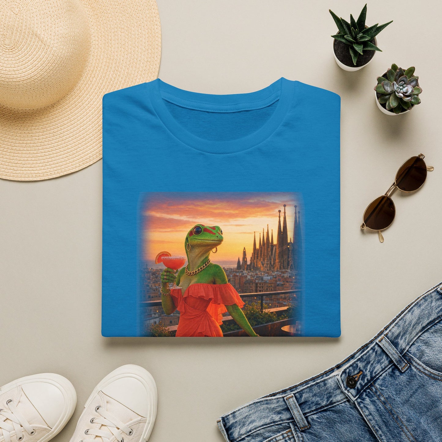 Gold Gecko Co.™ | Barcelona | Day Gecko | Comfort Colors 6500