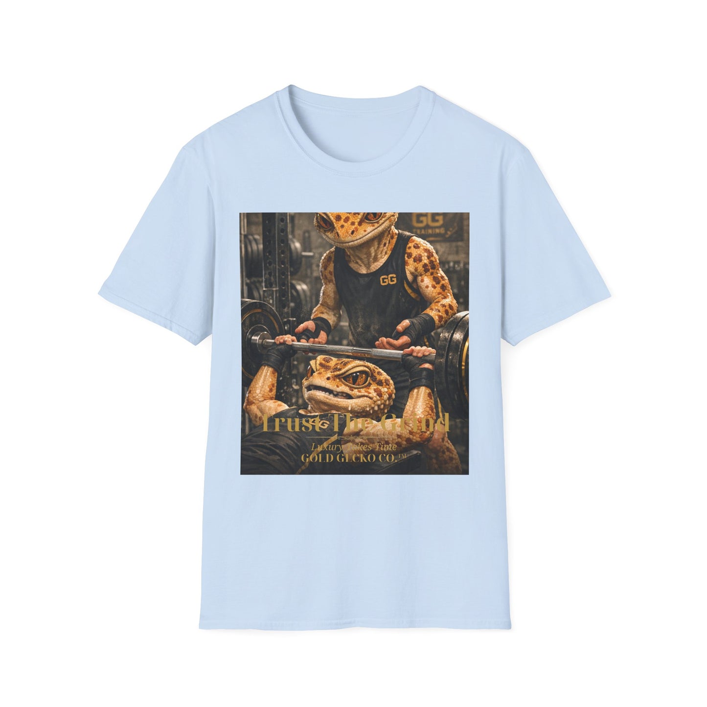 Col1411-03-V1-TS-Gildan64000-TrustTheGrind-Realistic-GoldGeckoCo