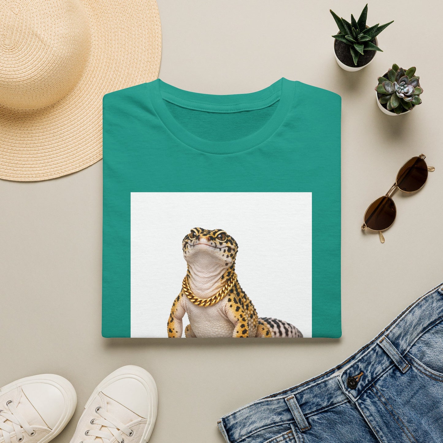 Gold Gecko Co.™ | Standing | Leopard Gecko | Comfort Colors 6500