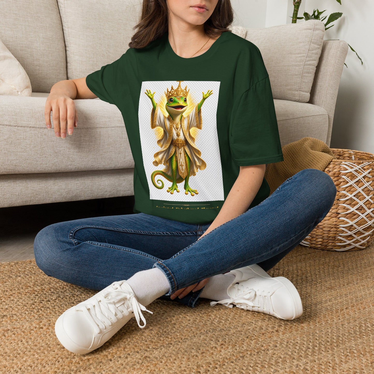 Gold Gecko Co. | Anointed. Unbothered. Elevated. | Faith Gecko Tee