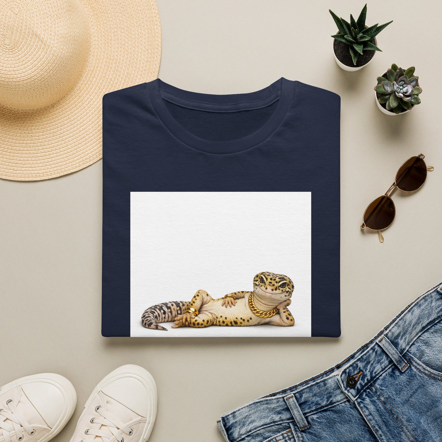 Gold Gecko Co.™ | Lounging | Leopard Gecko | Comfort Colors 6500