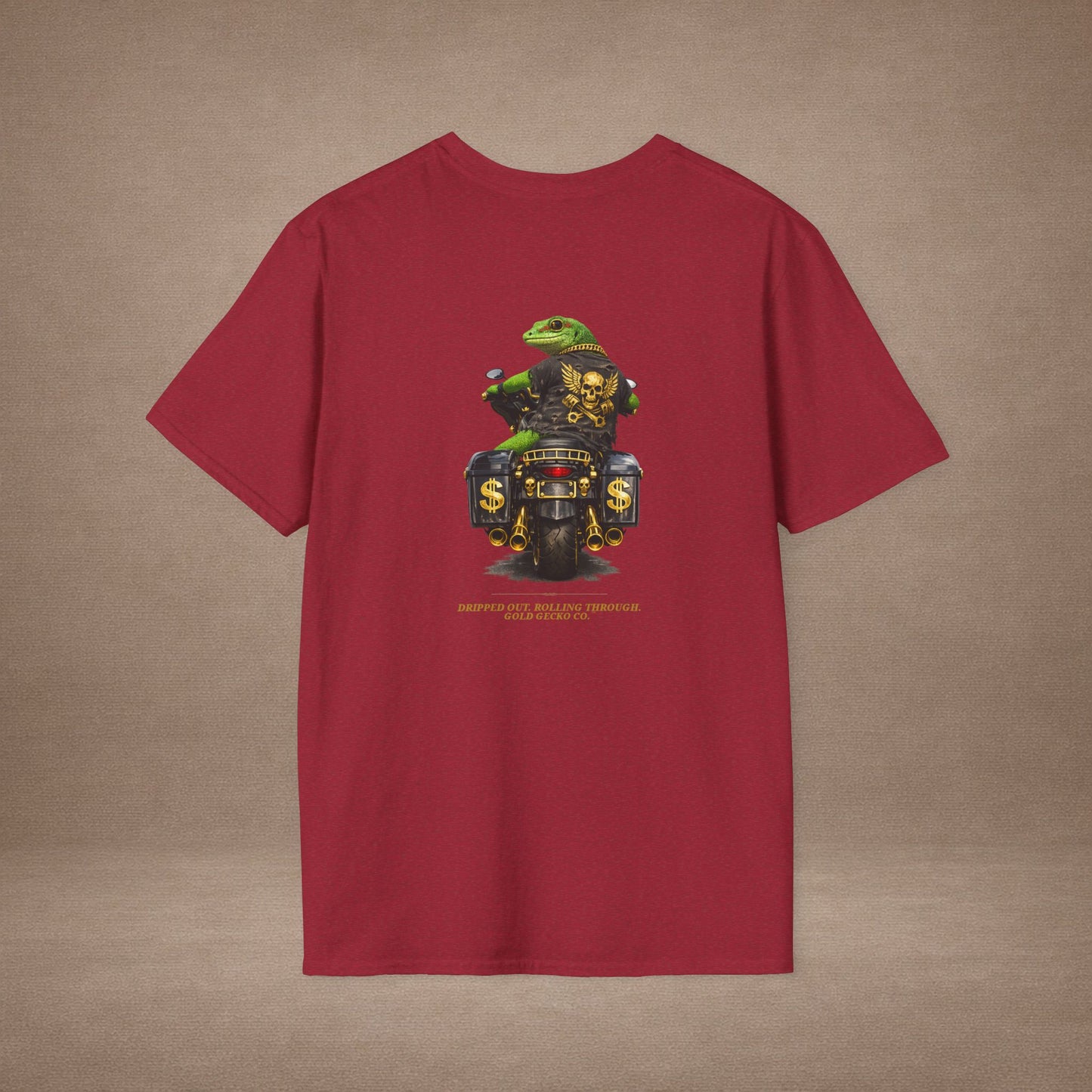 DESIGN #30-2 - Crested Gecko + Bagger -No Rules Just Scales