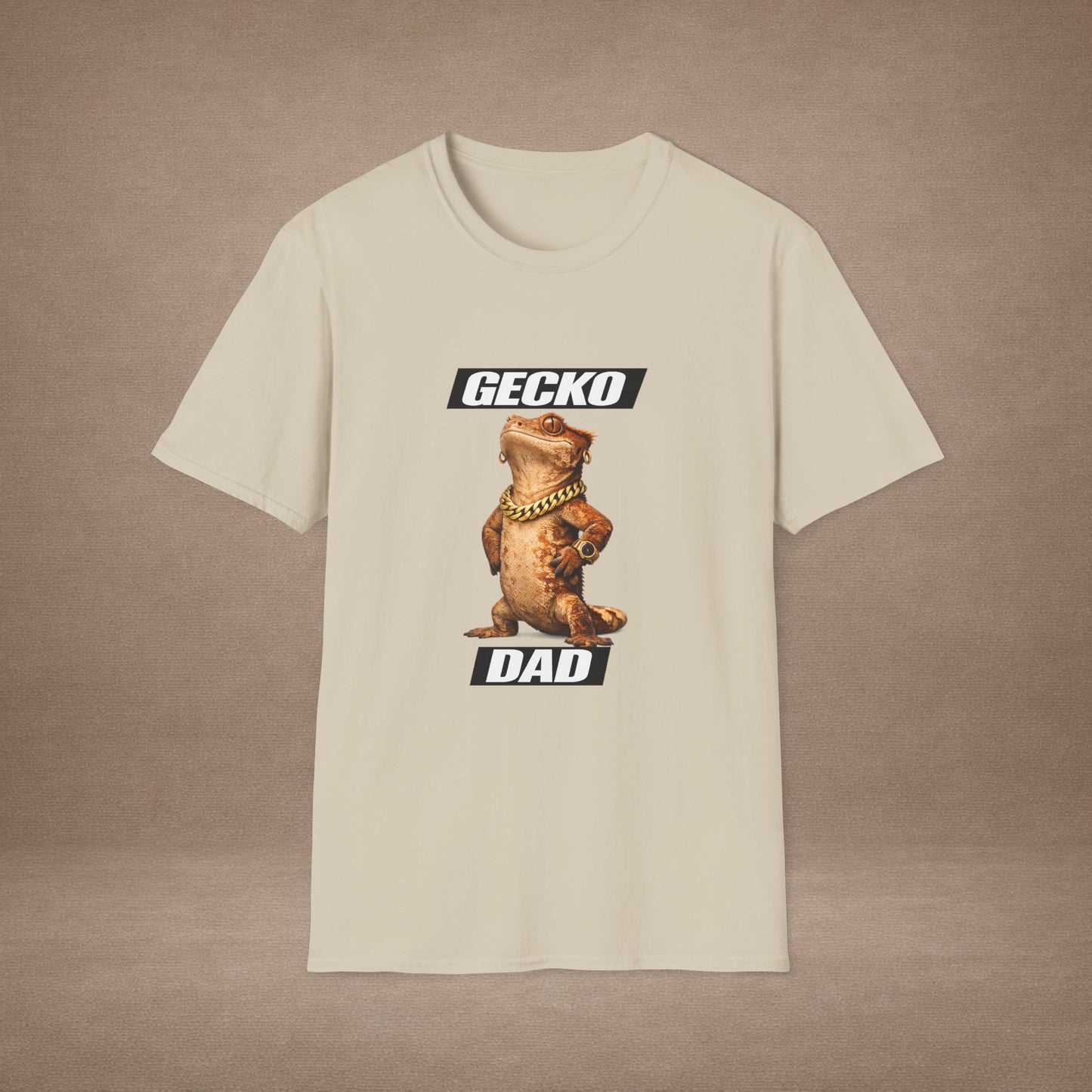 DESIGN #11 Gecko Dad — Dad Mode: On (Black Letters)