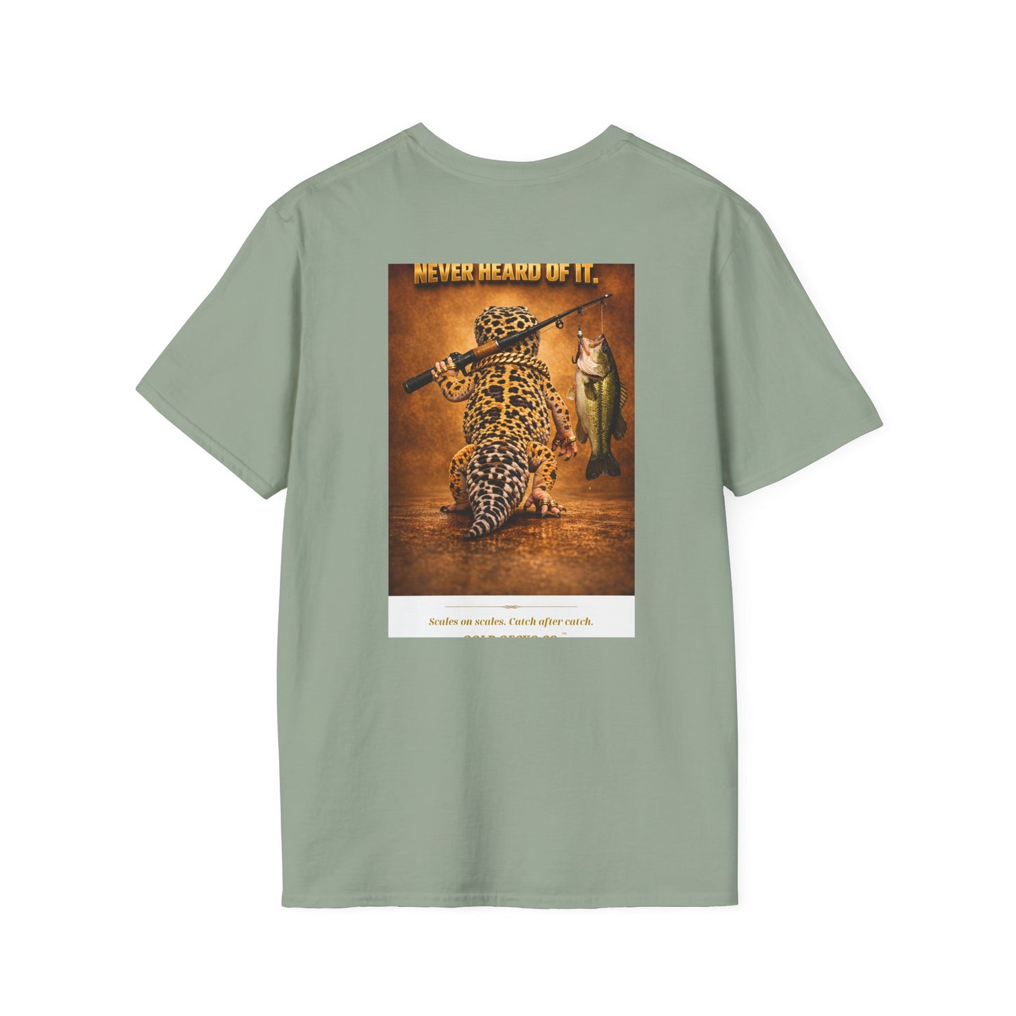 Gold Gecko Co.™ | Hooked on the Good Life | Day Gecko | Comfort Colors 6500