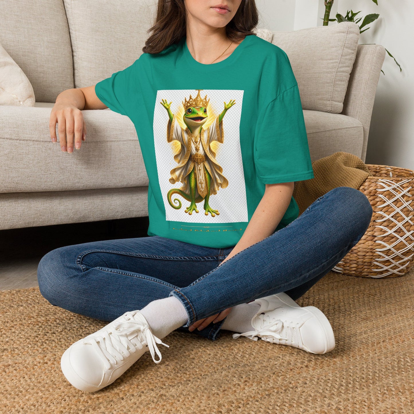 Gold Gecko Co. | Anointed. Unbothered. Elevated. | Faith Gecko Tee