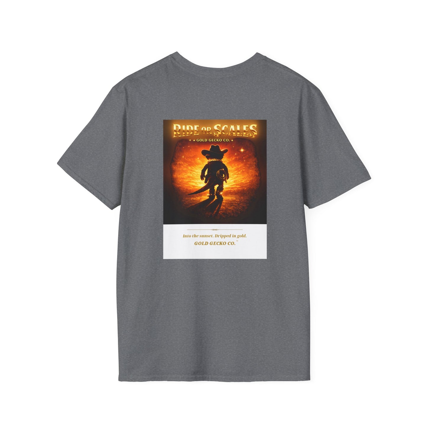Gold Gecko Co.™ | Sunset Cowboy | Leopard Gecko | Comfort Colors 6500