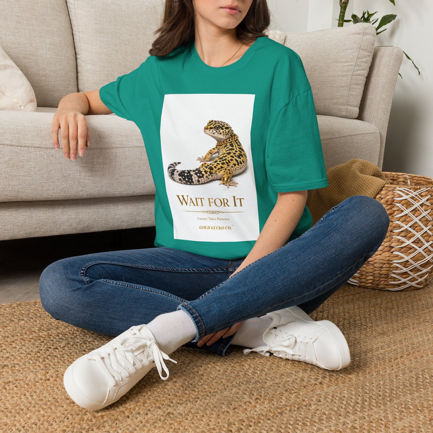 Gold Gecko Co.™ | Side Eye | Leopard Gecko | Comfort Colors 6500