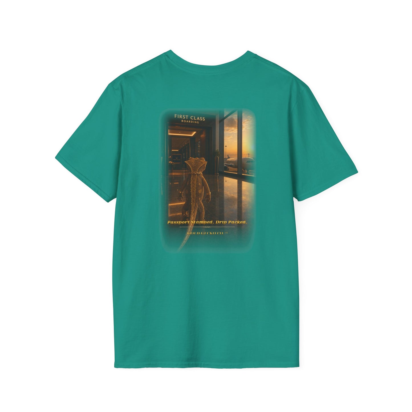 Gold Gecko Co.™ | Passport Stamped | Crested Gecko | Comfort Colors 6500