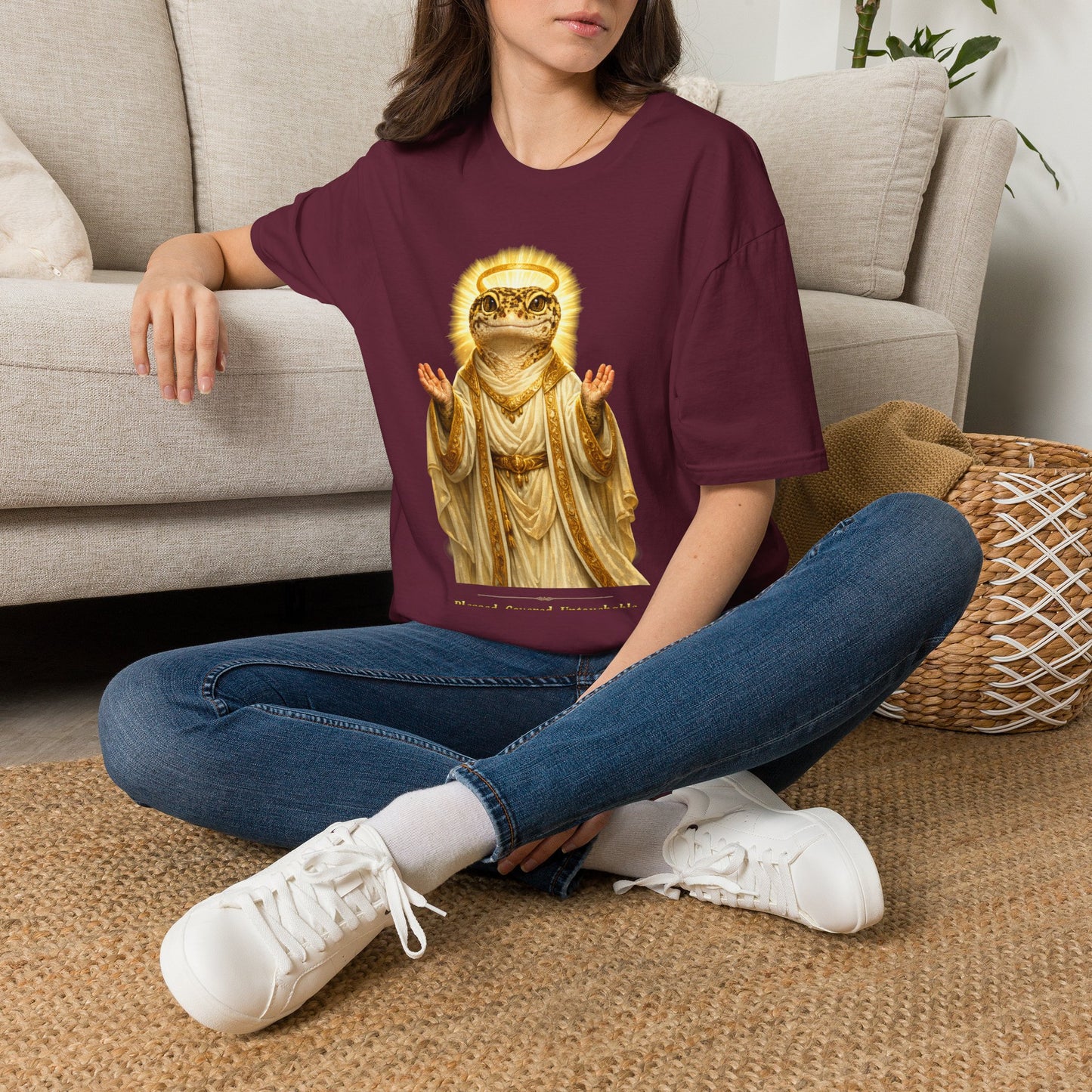 Gold Gecko Co. | Blessed. Covered. Untouchable. | Blessing Gecko Tee