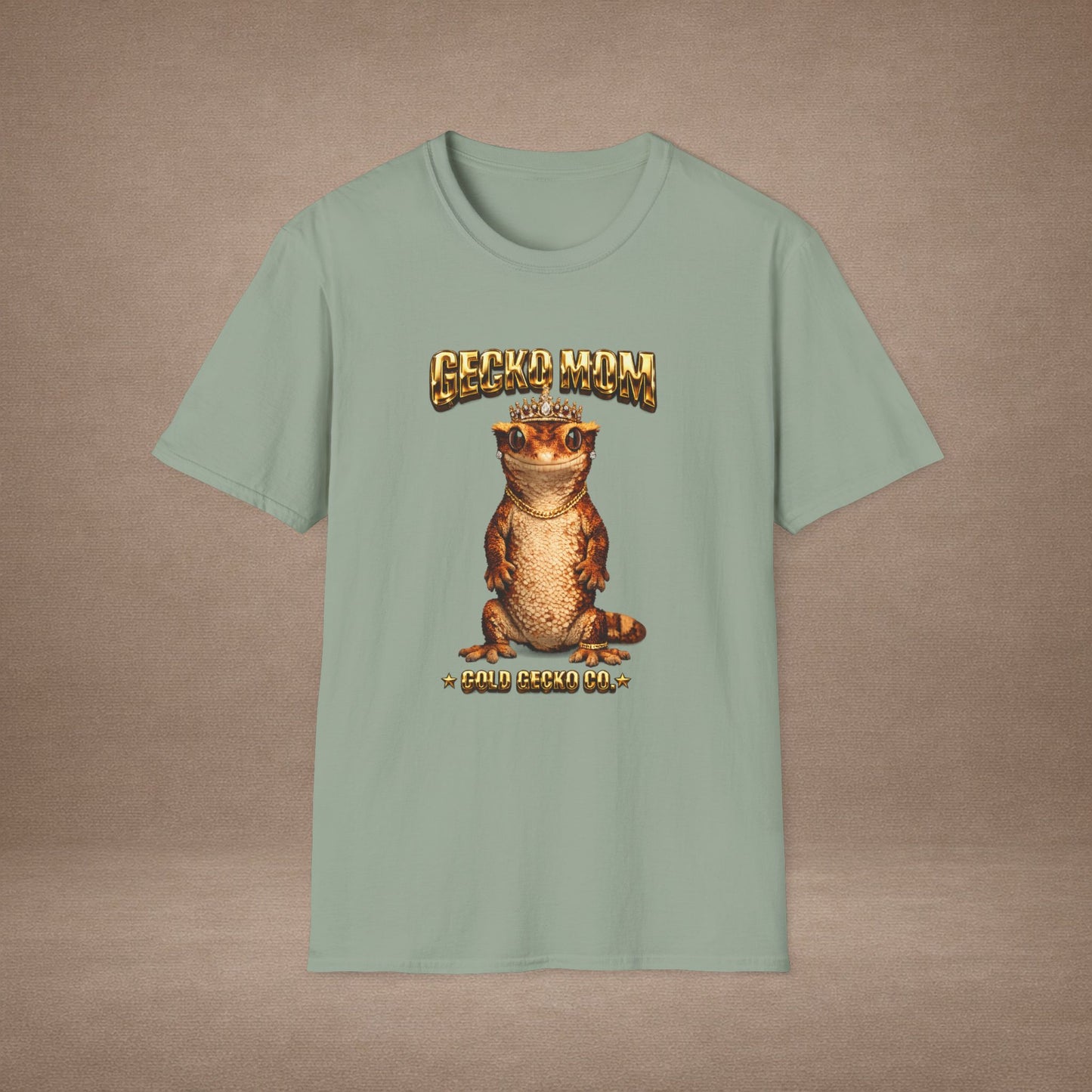 DESIGN #10 Gecko Mom — Raising Royalty Since Day One