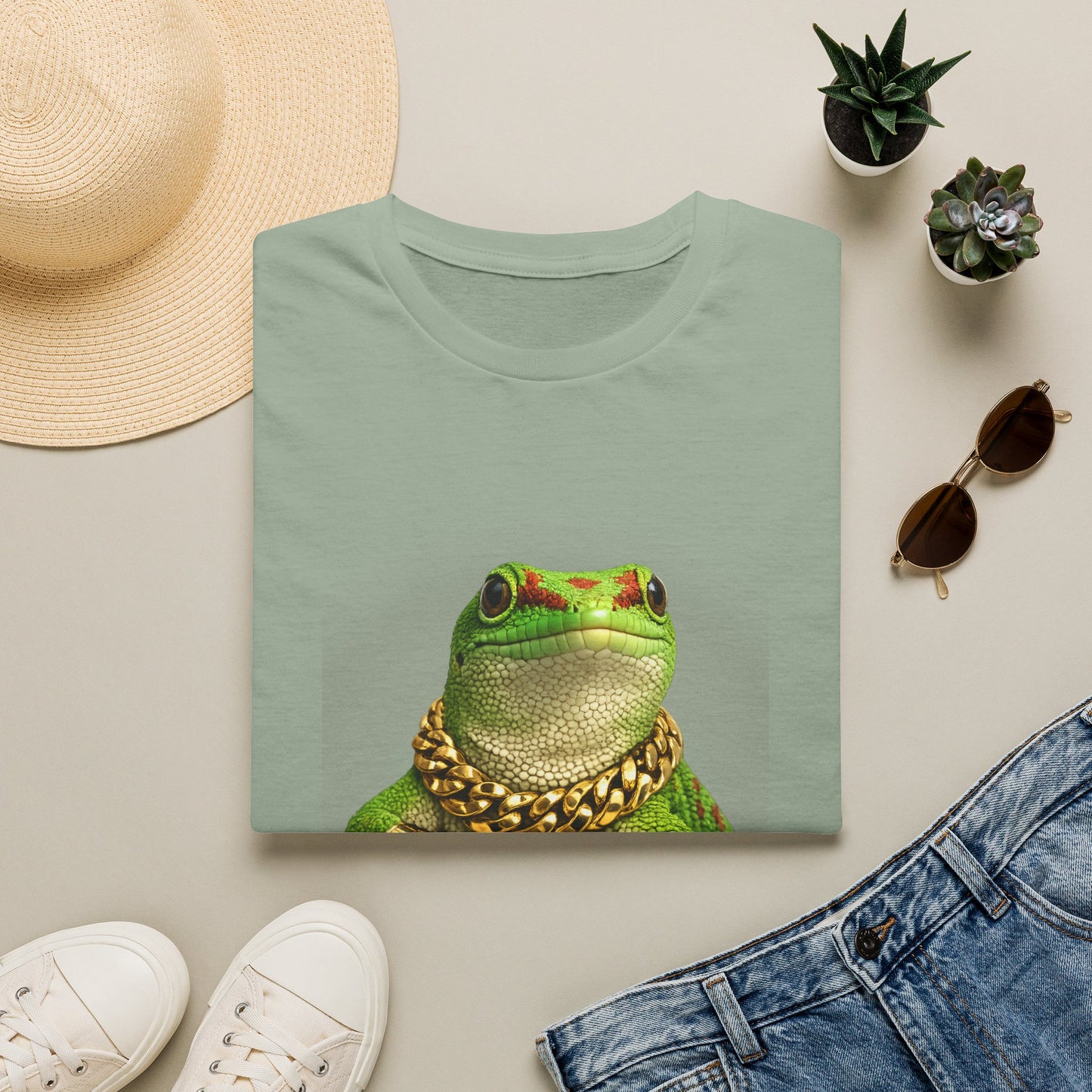 Gold Gecko Co.™ | Aquí Mando Yo | Day Gecko | Comfort Colors 6500