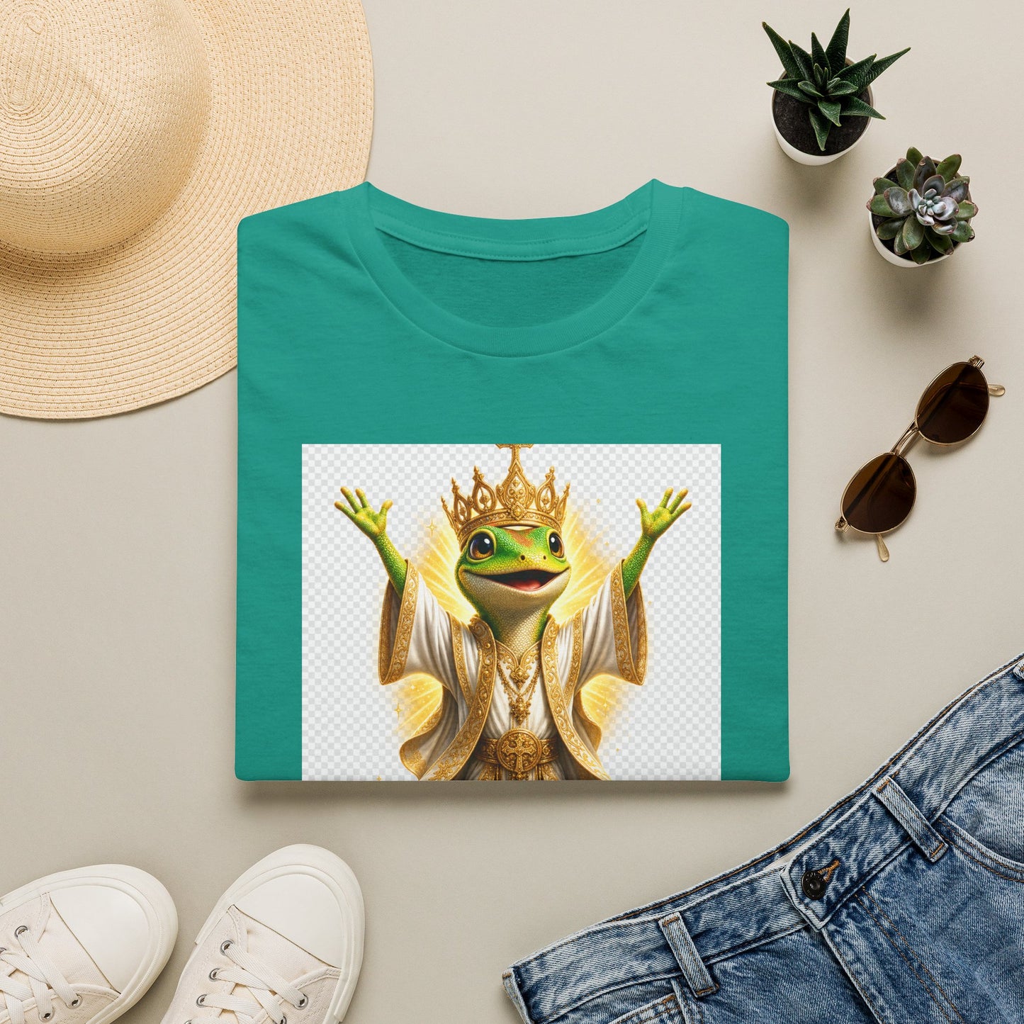 Gold Gecko Co. | Anointed. Unbothered. Elevated. | Faith Gecko Tee