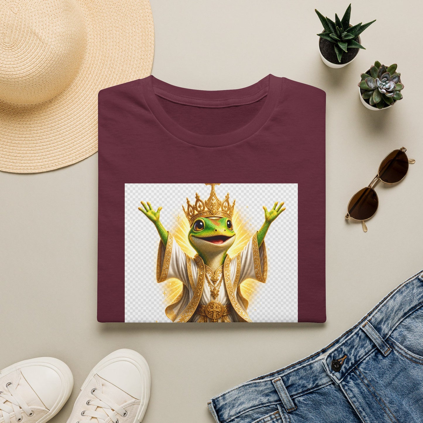 Gold Gecko Co. | Anointed. Unbothered. Elevated. | Faith Gecko Tee
