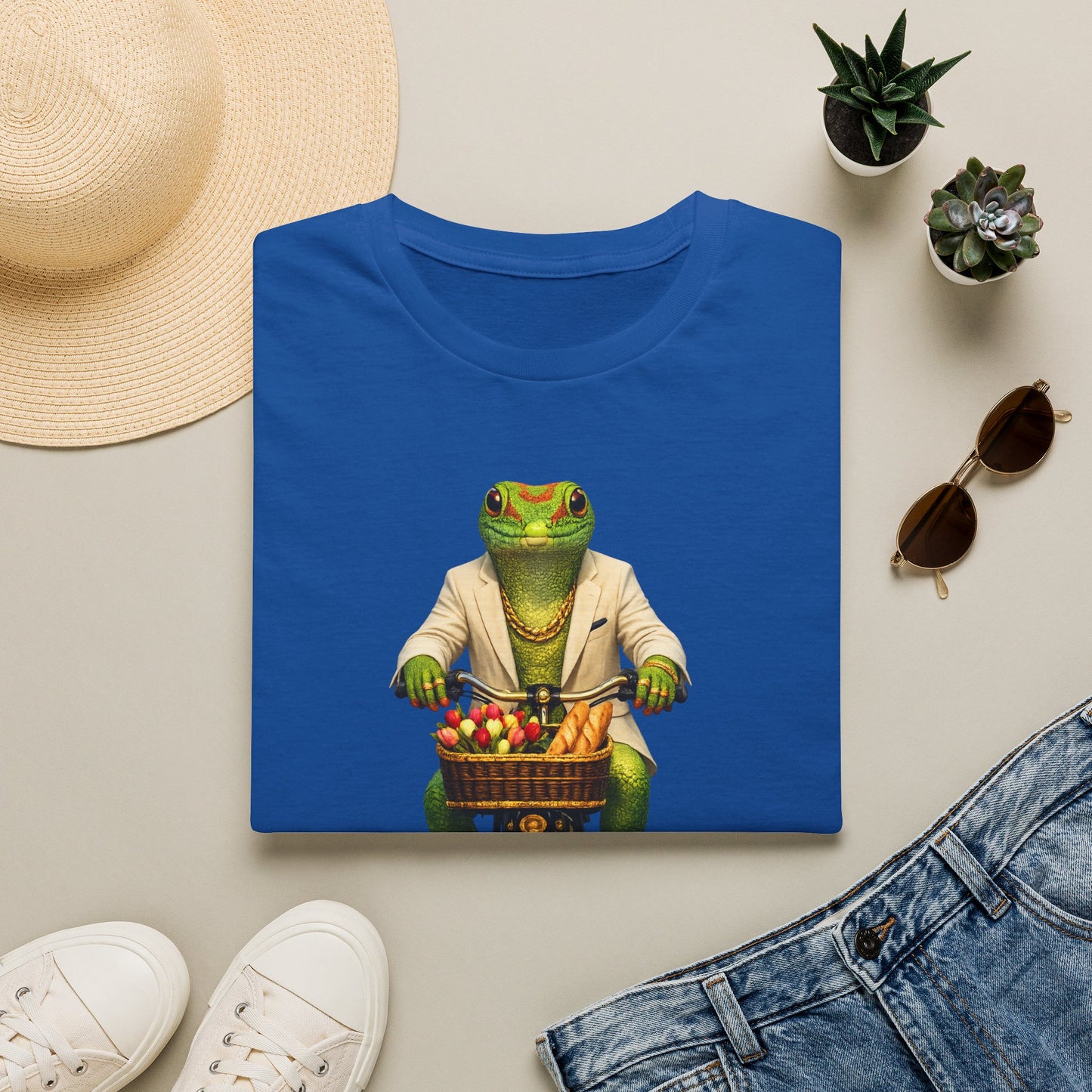 Gold Gecko Co.™ | Bike | Day Gecko | Comfort Colors 6500