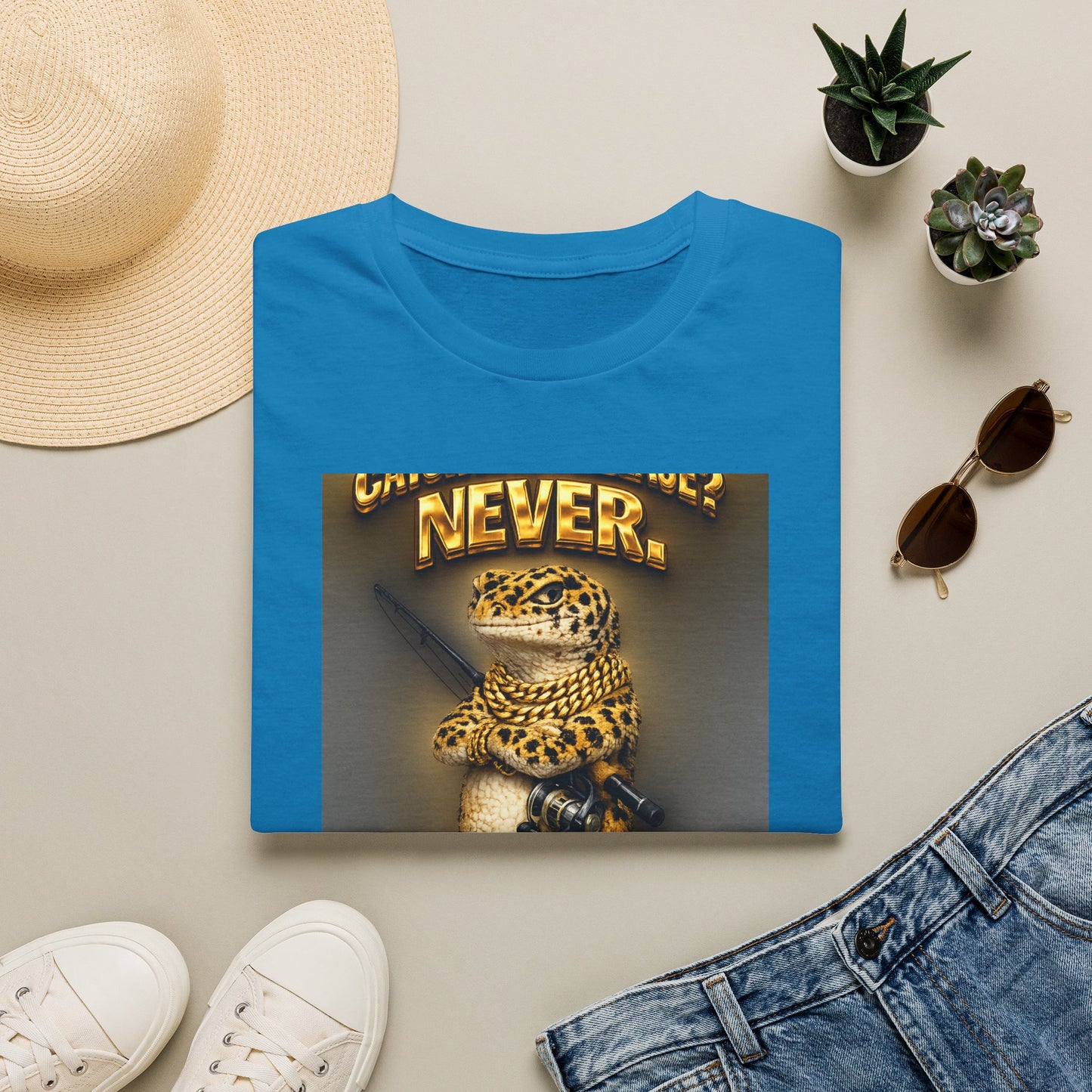 Gold Gecko Co.™ | Catch and Release | Leopard Gecko | Comfort Colors 6500