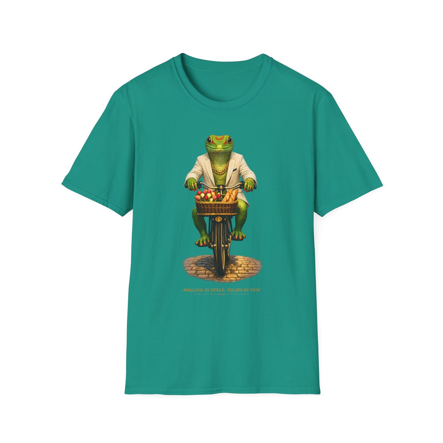 Gold Gecko Co.™ | Bike | Day Gecko | Comfort Colors 6500