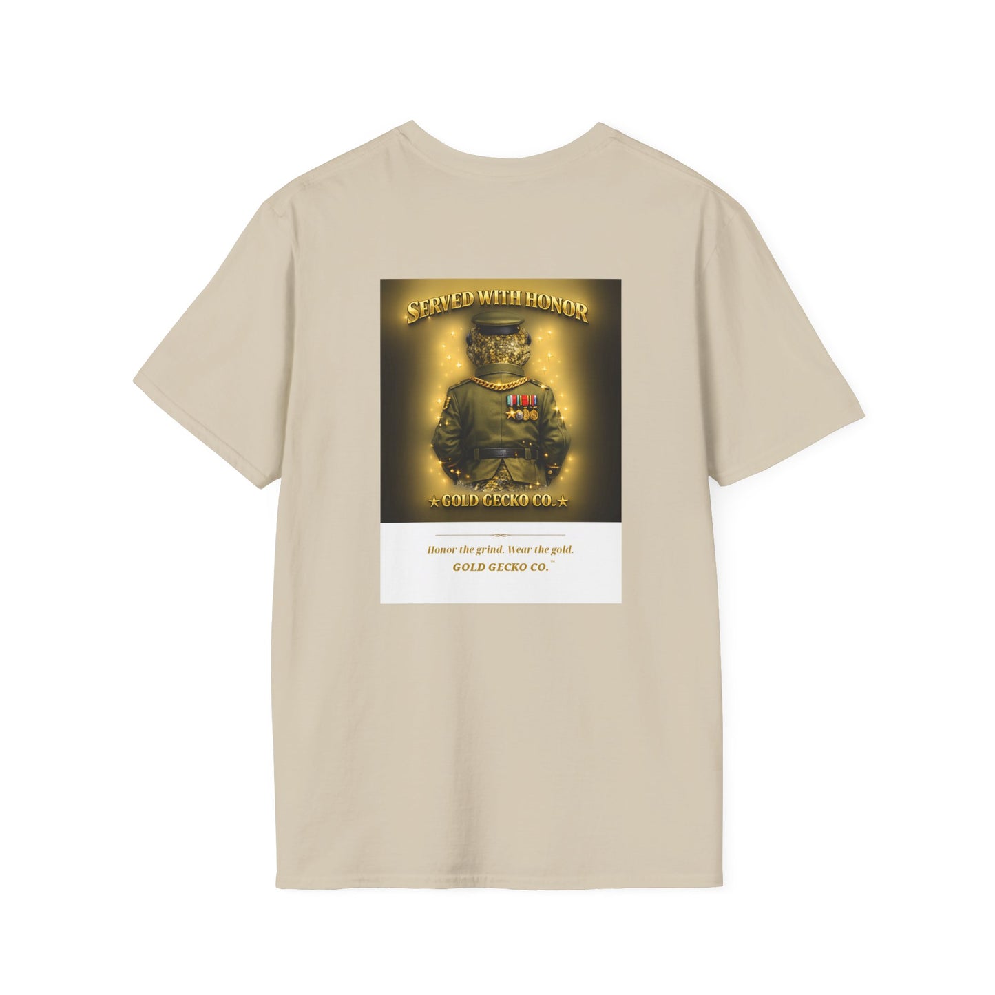 Gold Gecko Co.™ | Army Strong | Crested Gecko | Comfort Colors 6500