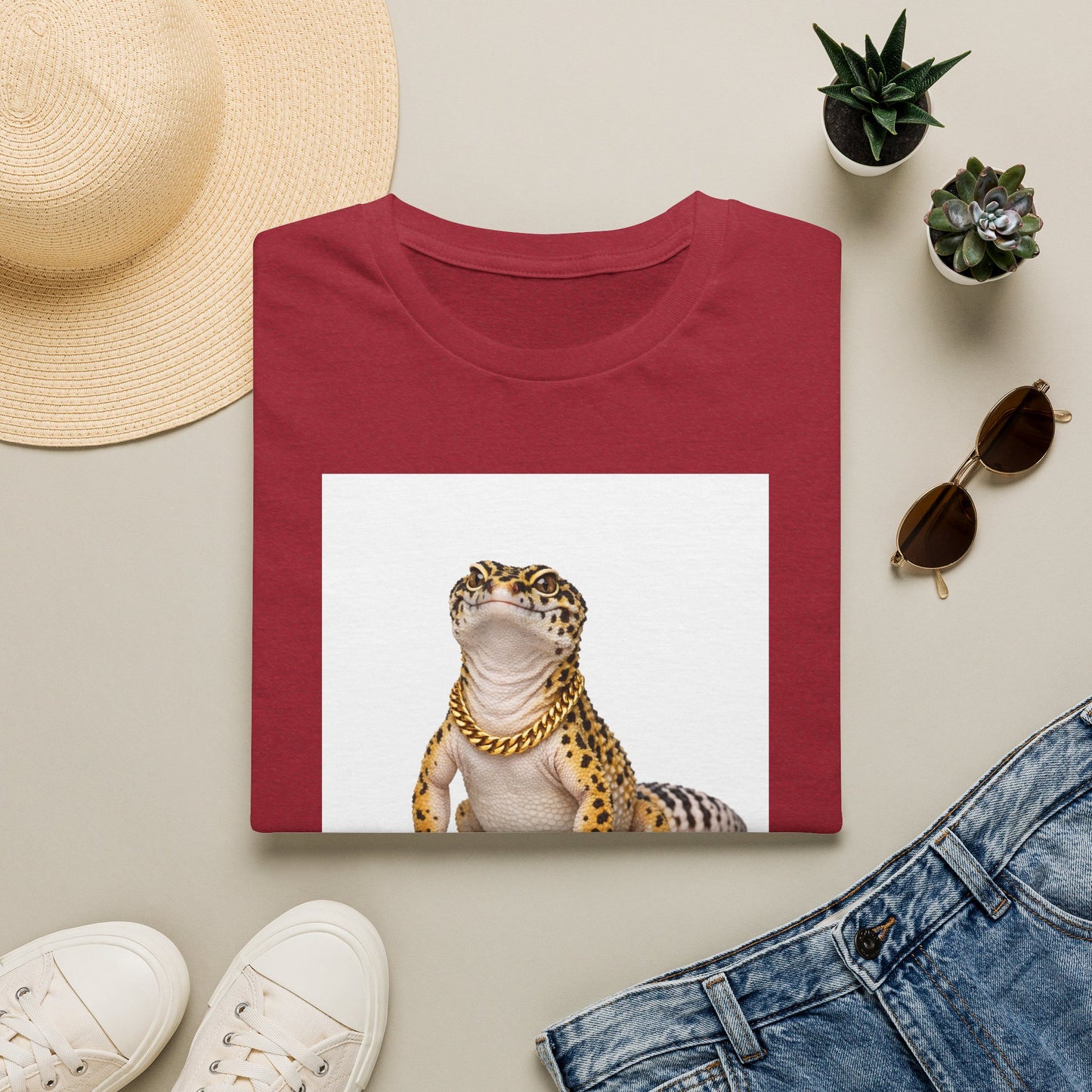 Gold Gecko Co.™ | Standing | Leopard Gecko | Comfort Colors 6500