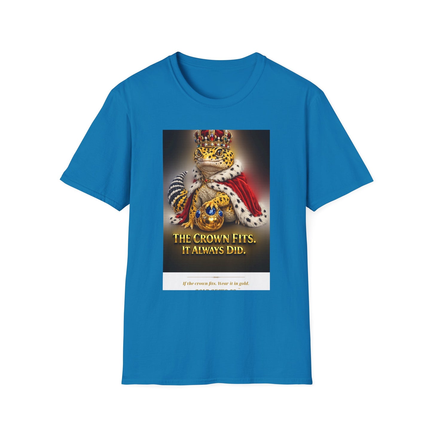 Gold Gecko Co.™ | The Crown Fits | Leopard Gecko | Comfort Colors 6500