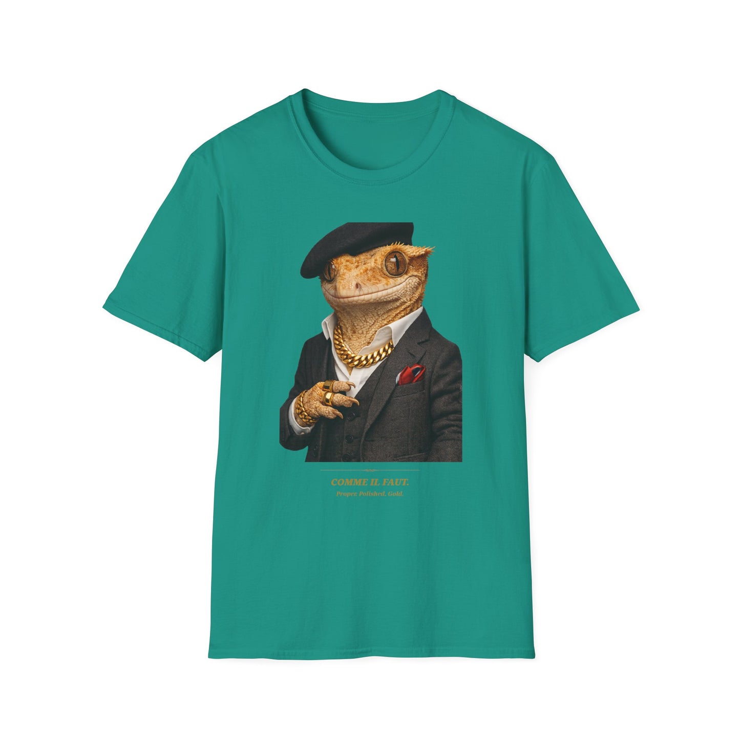 Gold Gecko Co.™ | Comme Il Faut | Crested Gecko | Comfort Colors 6500