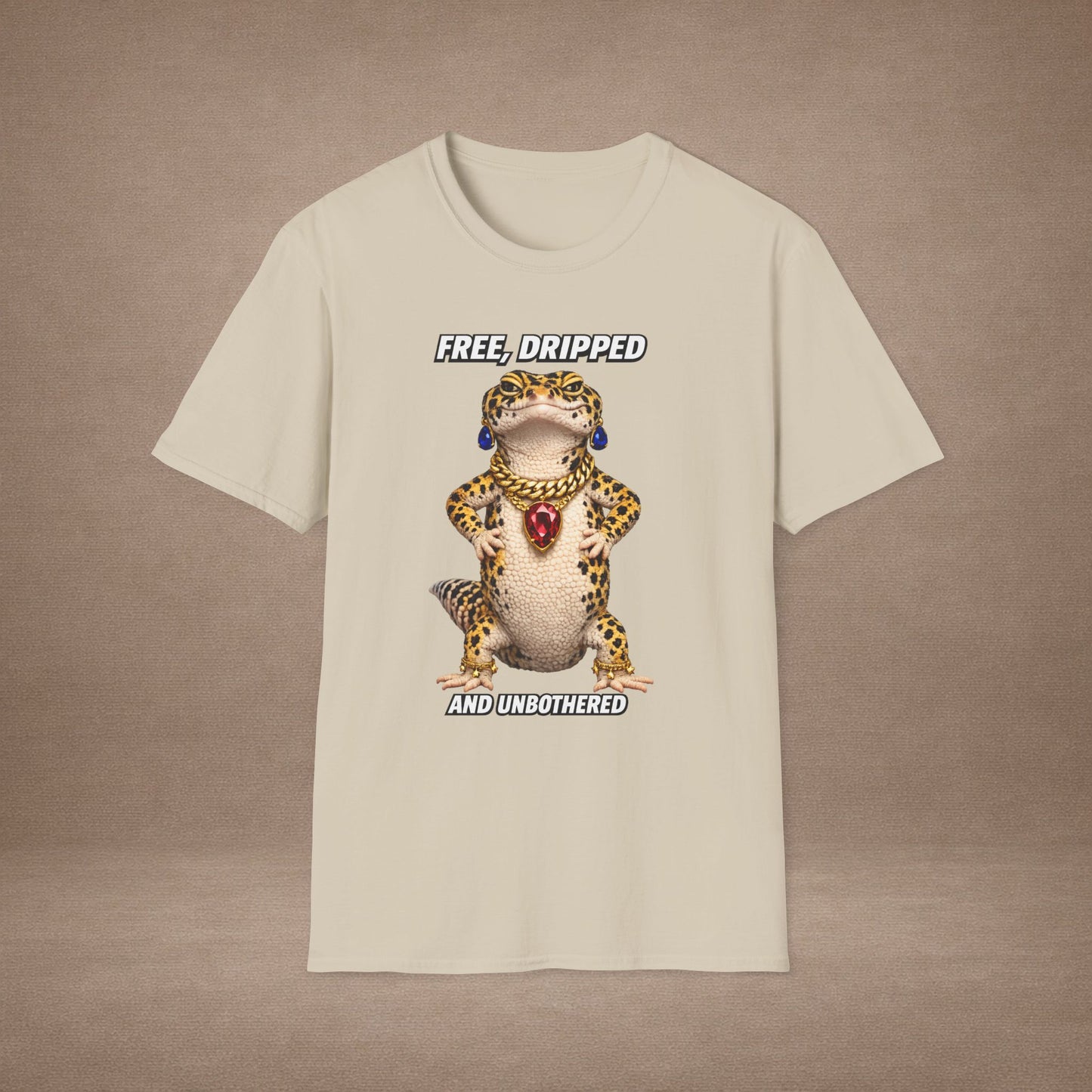 DESIGN #04-1 Free, Dripped & Unbothered — 4th of July Tee
