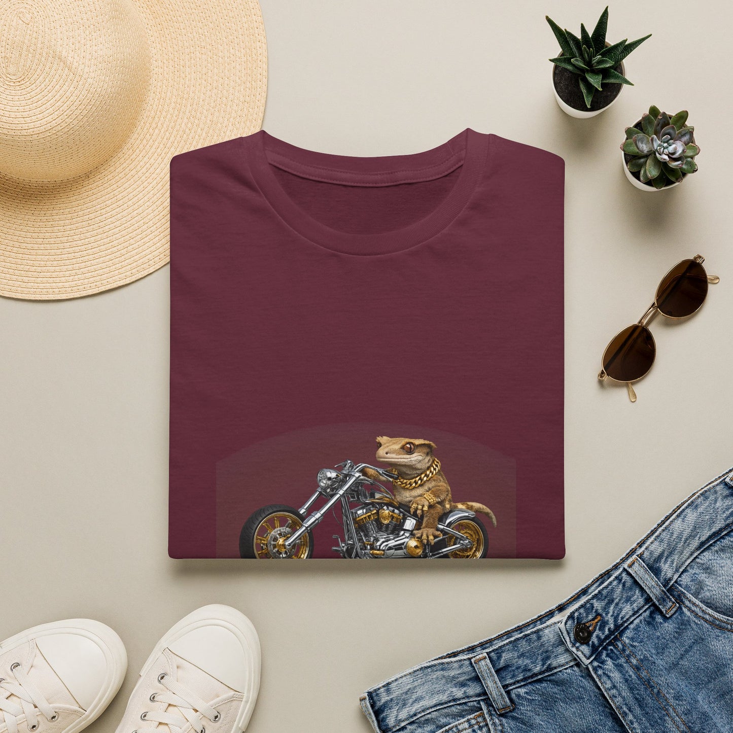 Gold Gecko Co.™ | Crested Chopper | Crested Gecko | Comfort Colors 6500