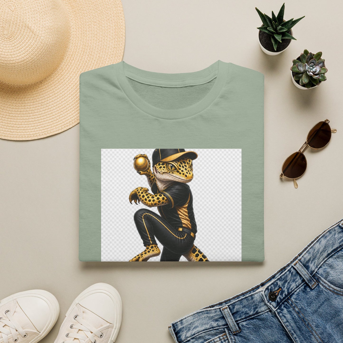 Gold Gecko Co. | The Windup Is Just the Warmup | Pitcher Gecko Tee