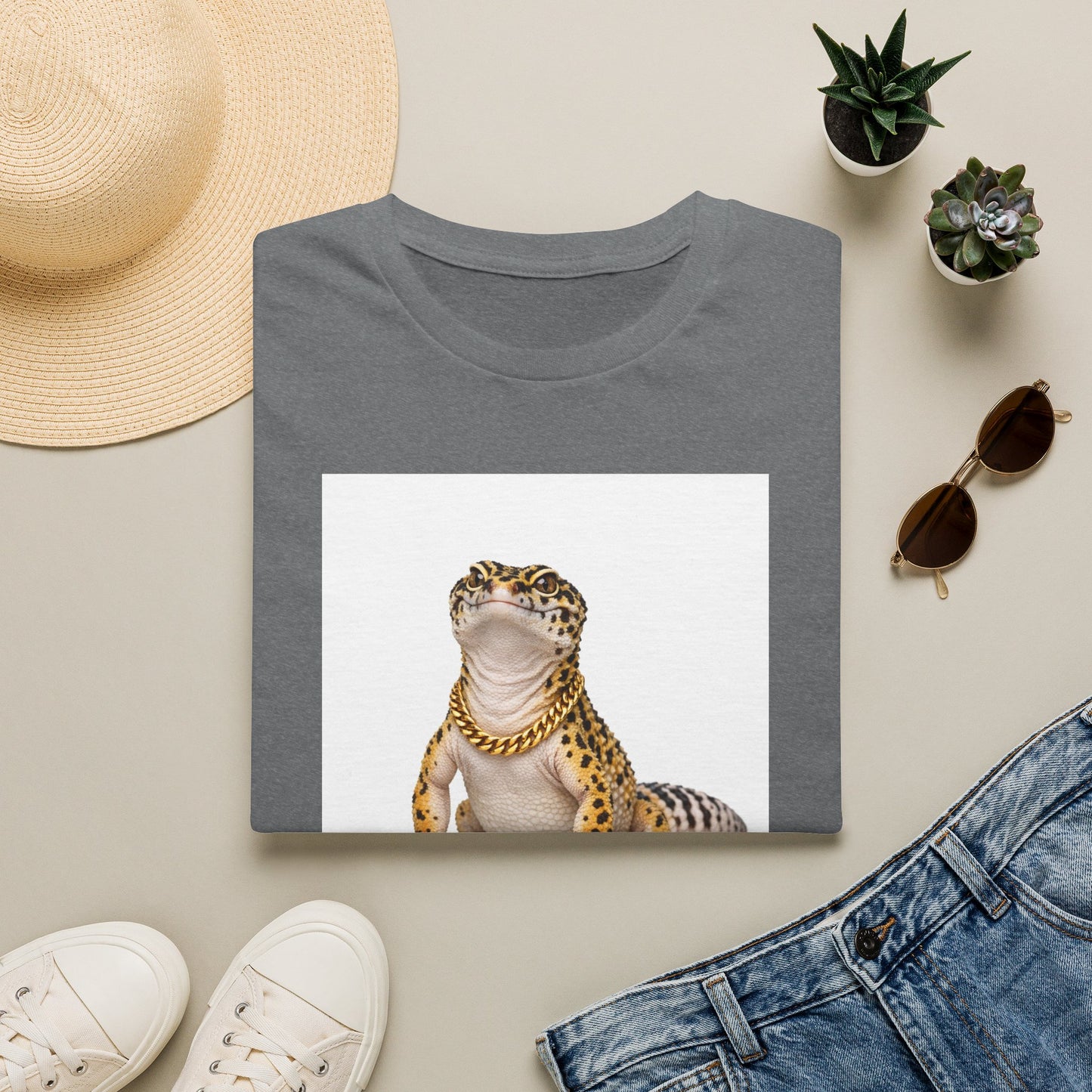 Gold Gecko Co.™ | Standing | Leopard Gecko | Comfort Colors 6500