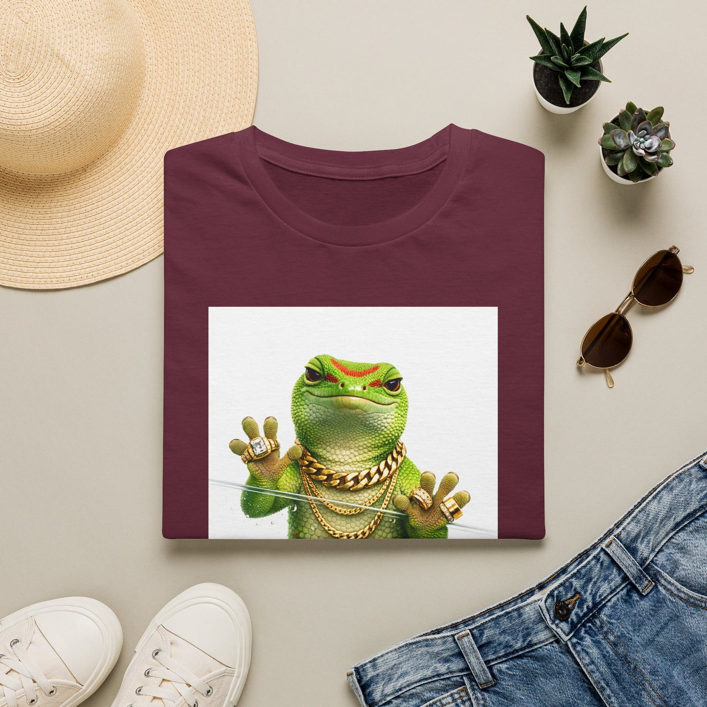 Gold Gecko Co.™ | Glass | Day Gecko | Comfort Colors 6500
