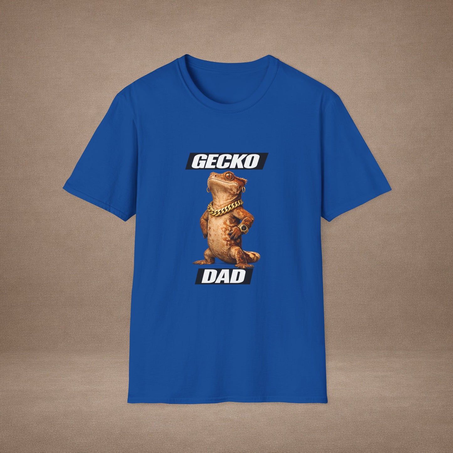 DESIGN #11 Gecko Dad — Dad Mode: On (Black Letters)