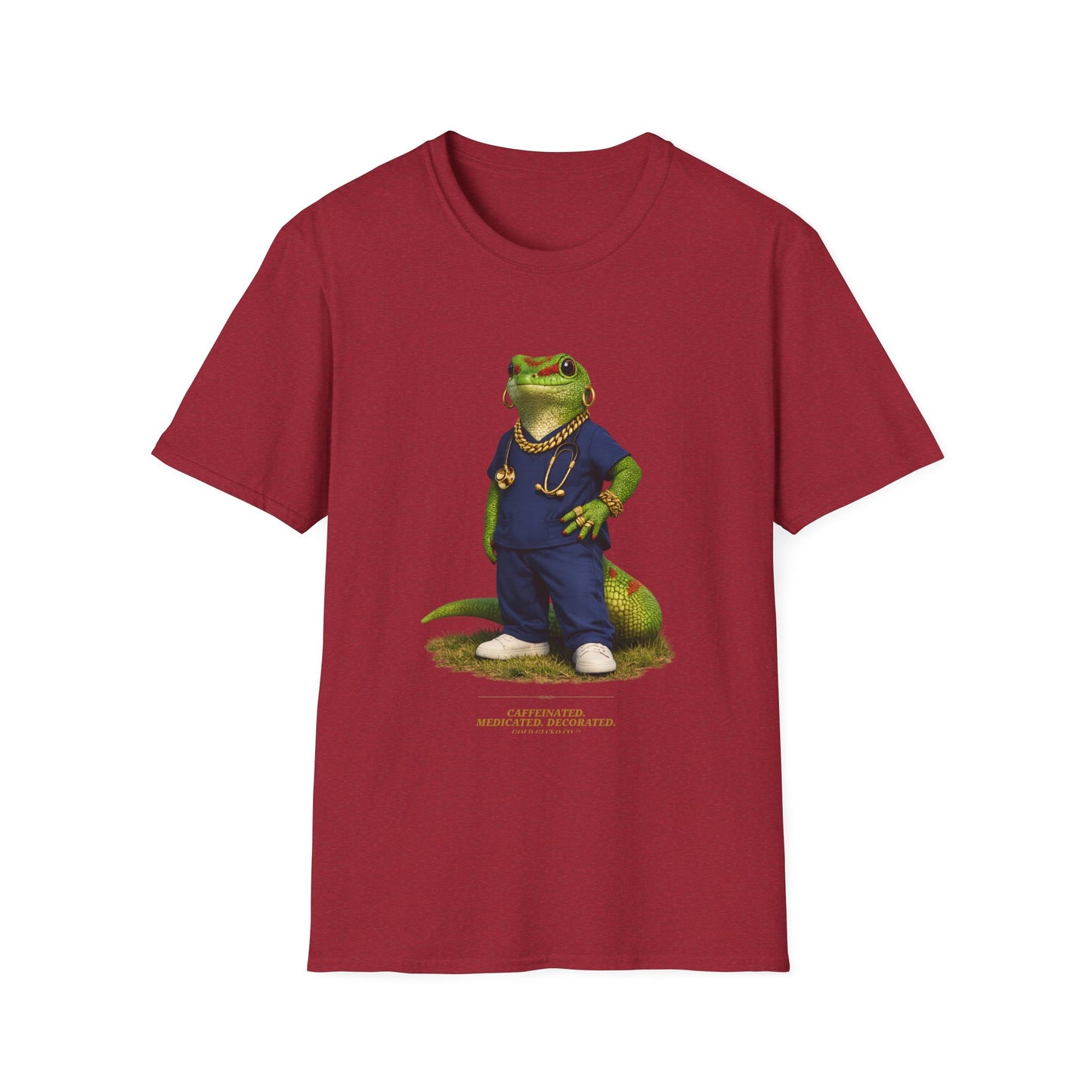 Gold Gecko Co.™ | Scrubs | Day Gecko | Comfort Colors 6500