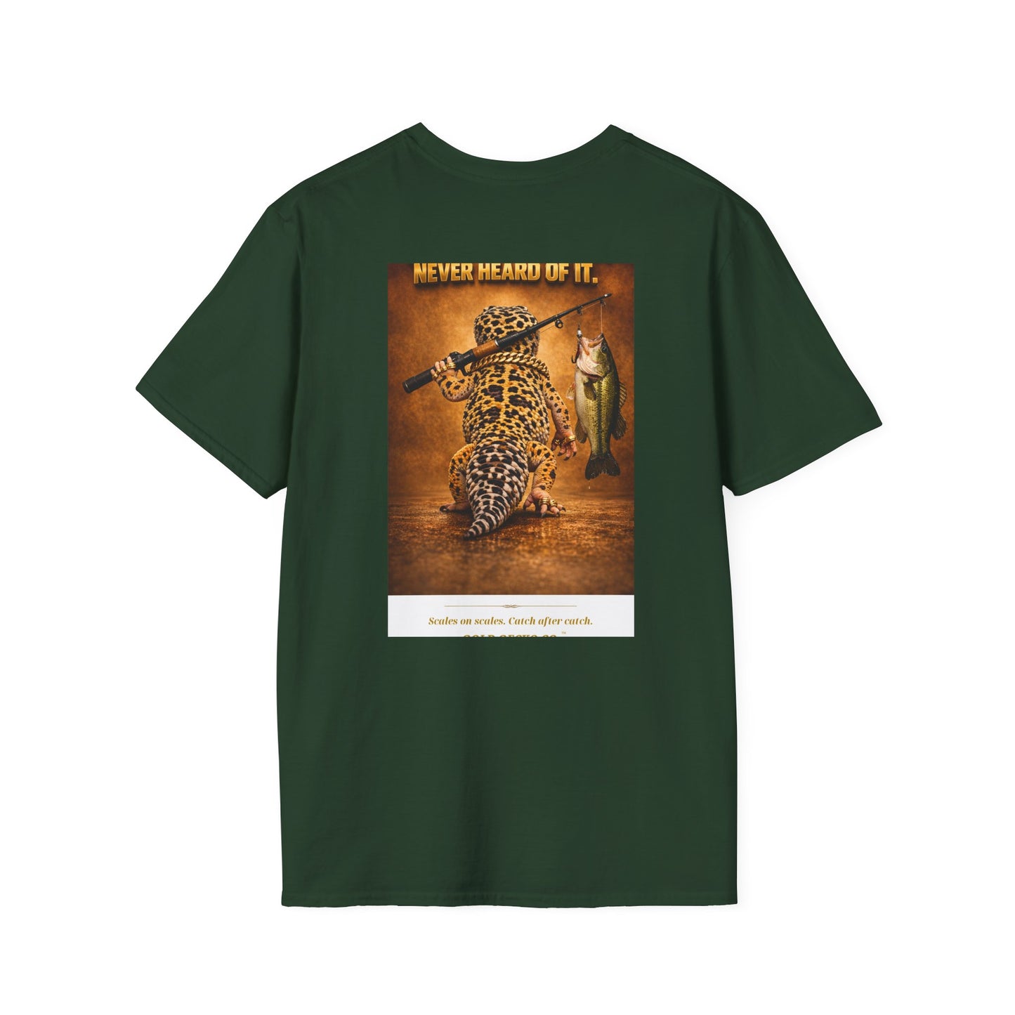 Gold Gecko Co.™ | Hooked on the Good Life | Day Gecko | Comfort Colors 6500