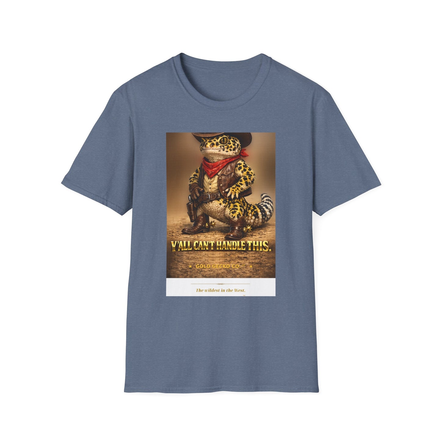 Gold Gecko Co.™ | Cowboy Up | Leopard Gecko | Comfort Colors 6500