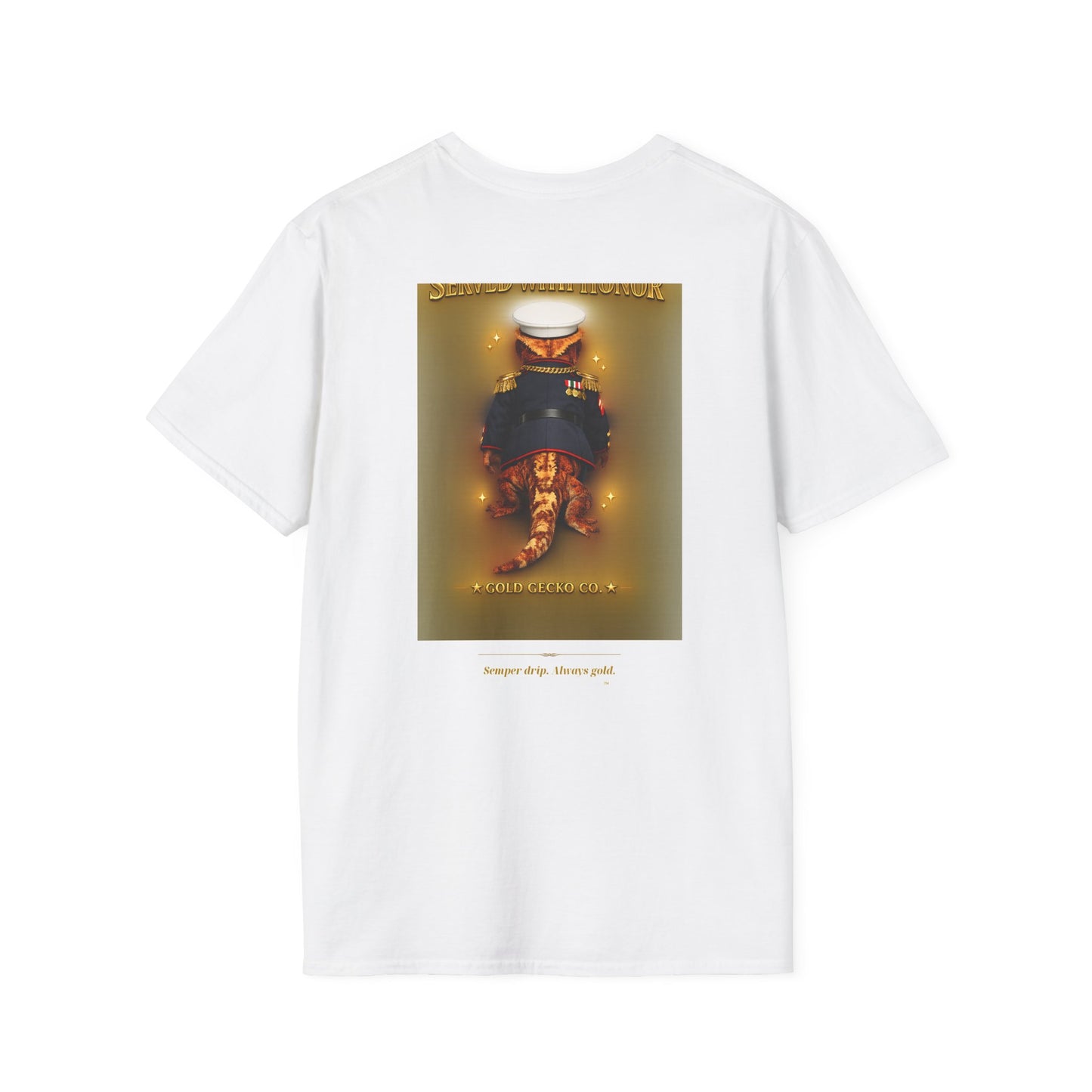 Gold Gecko Co.™ | Marines Semper Drip | Crested Gecko | Comfort Colors 6500
