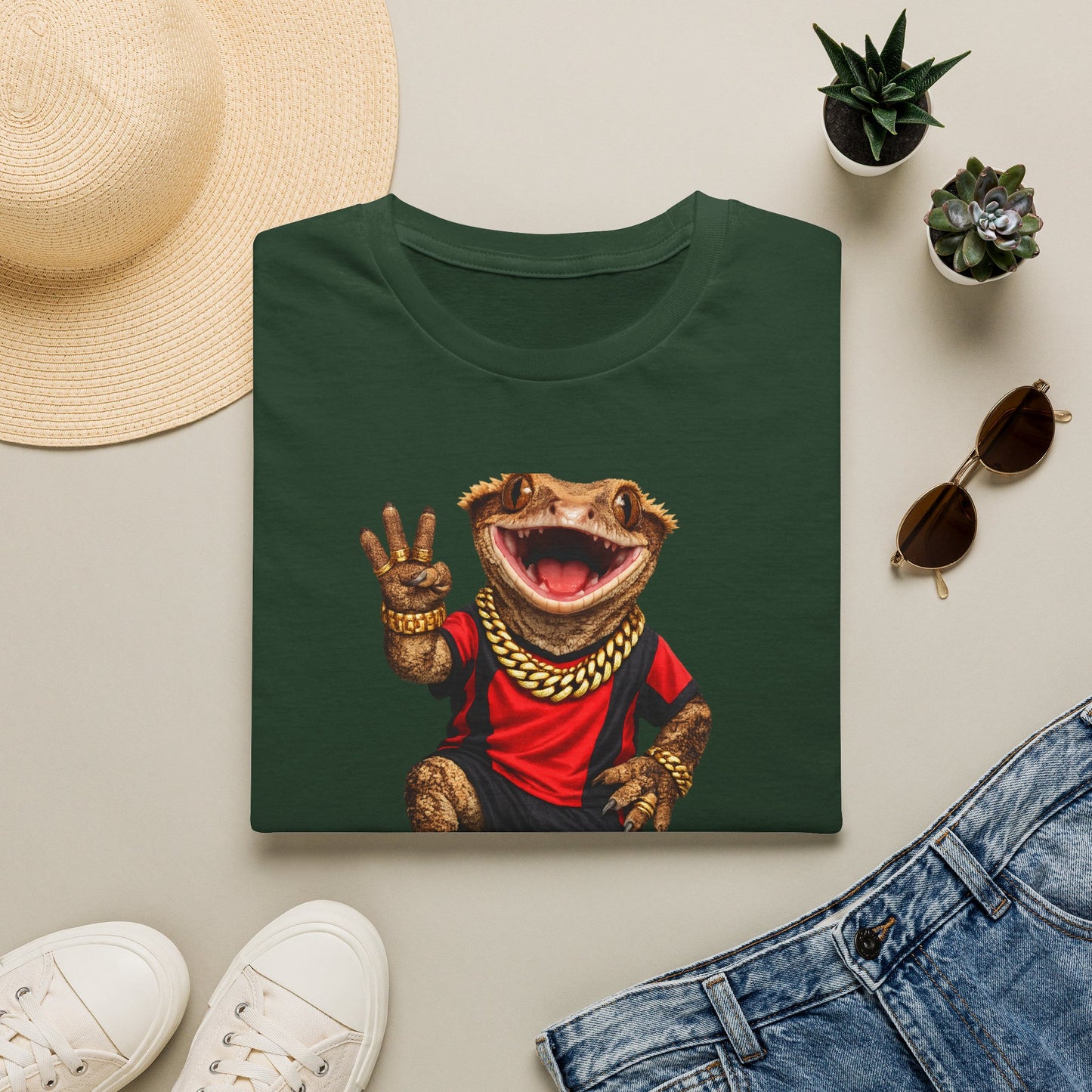 Gold Gecko Co.™ | Hat Trick | Crested Gecko | Comfort Colors 6500