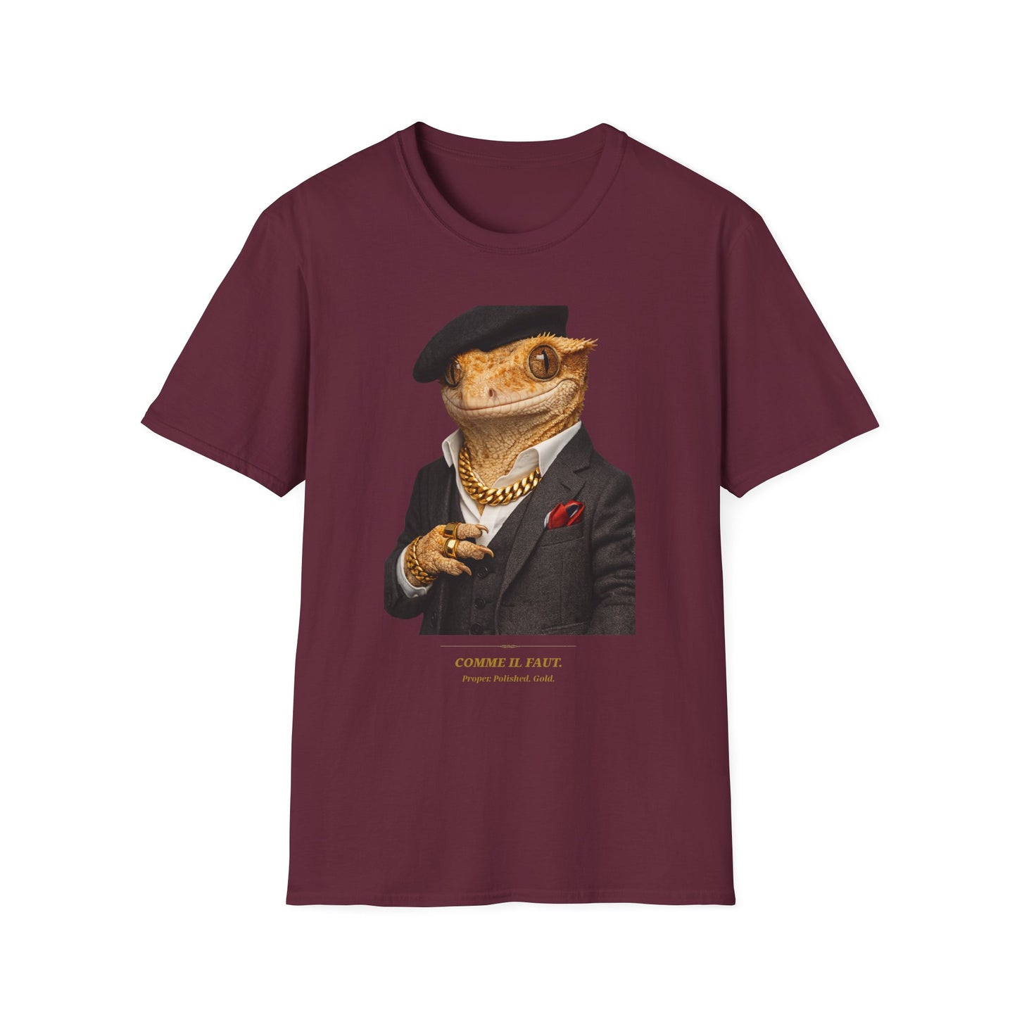 Gold Gecko Co.™ | Comme Il Faut | Crested Gecko | Comfort Colors 6500
