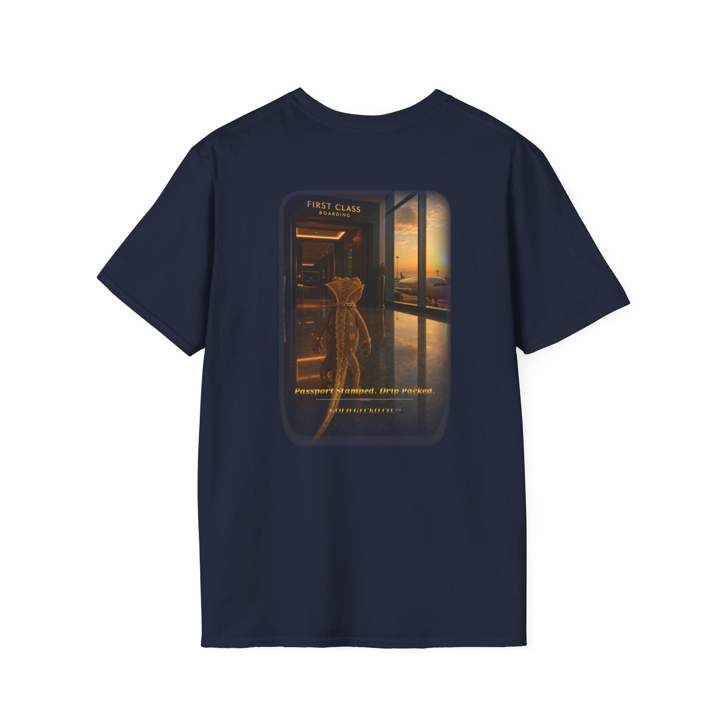 Gold Gecko Co.™ | Passport Stamped | Crested Gecko | Comfort Colors 6500