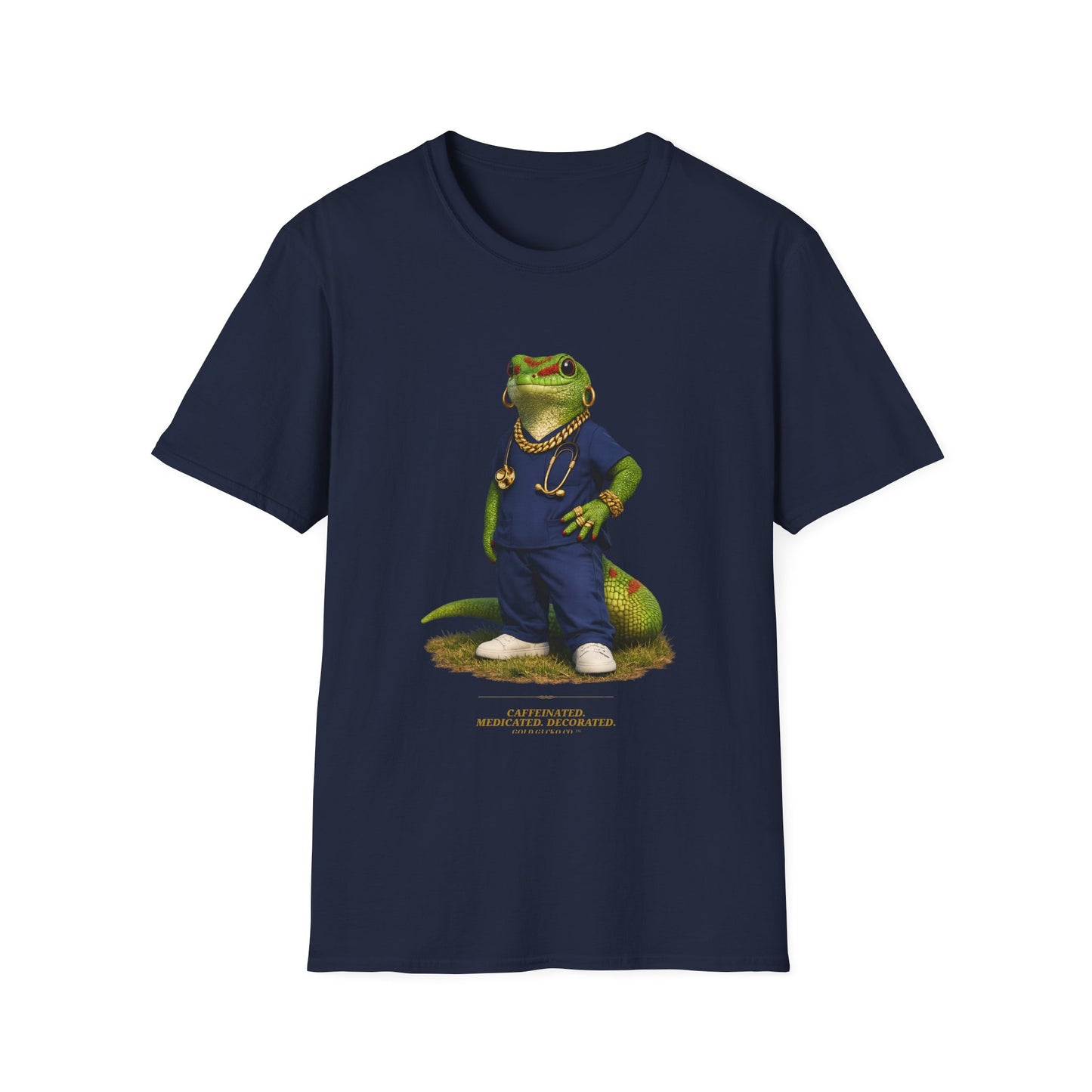 Gold Gecko Co.™ | Scrubs | Day Gecko | Comfort Colors 6500