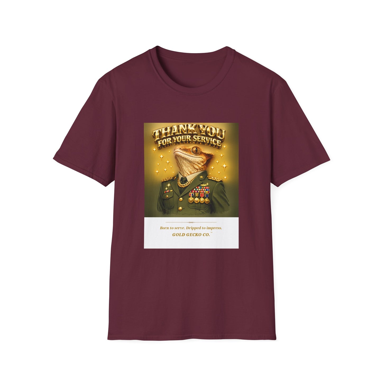 Gold Gecko Co.™ | Army Strong | Crested Gecko | Comfort Colors 6500