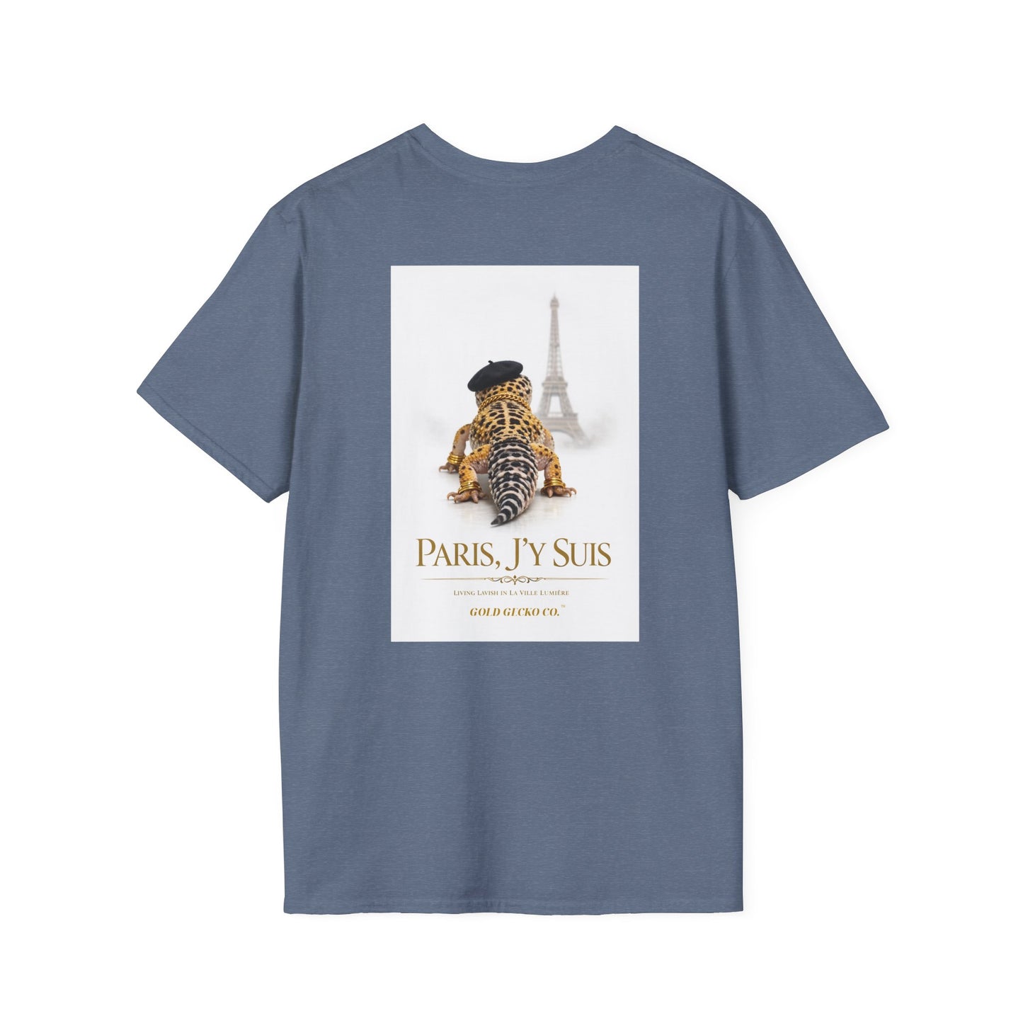 Gold Gecko Co.™ | Eiffel Tower | Crested Gecko | Comfort Colors 6500