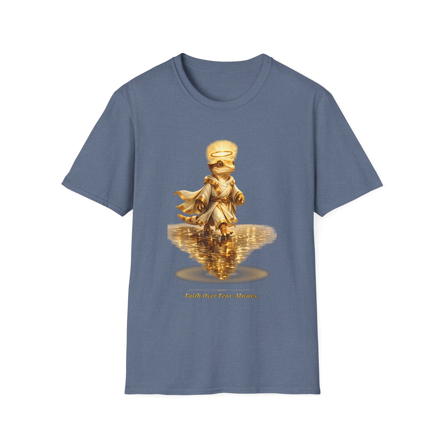 Gold Gecko Co. | Faith Over Fear. Always. | Walking on Water Gecko Tee