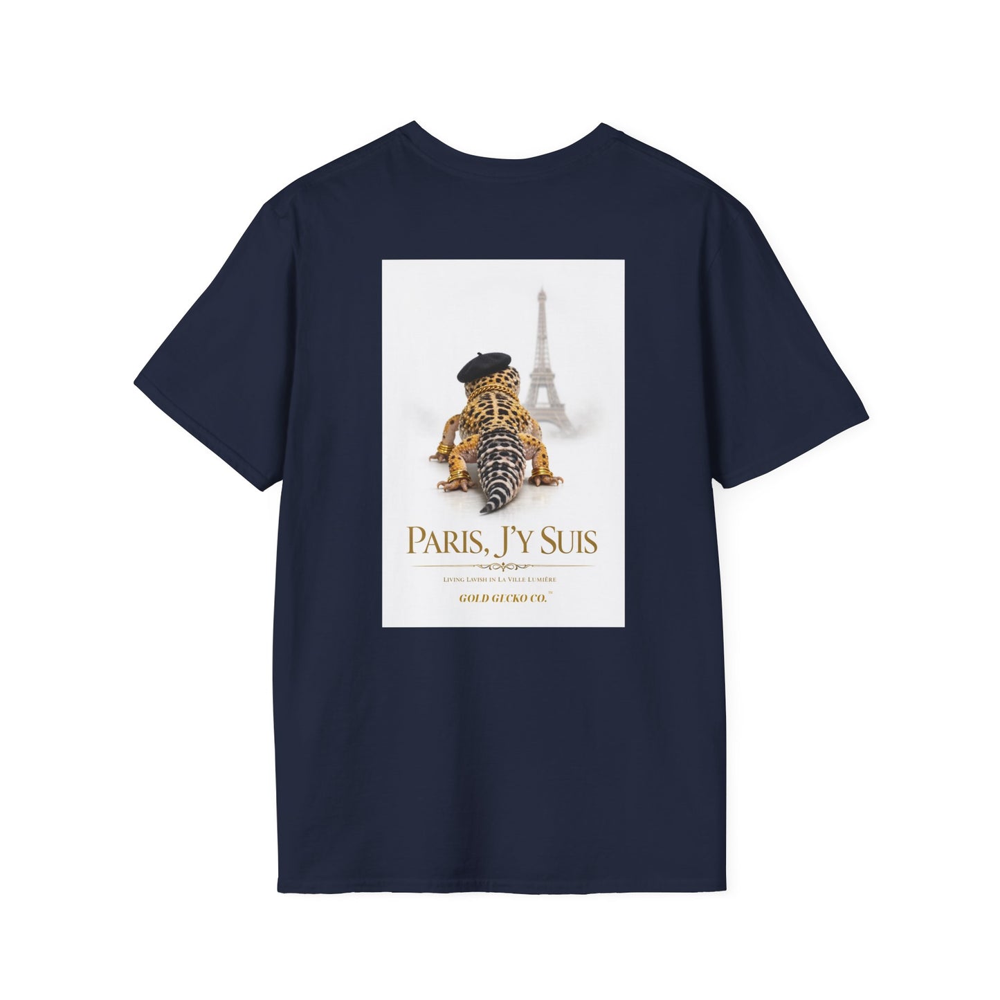 Gold Gecko Co.™ | Eiffel Tower | Crested Gecko | Comfort Colors 6500