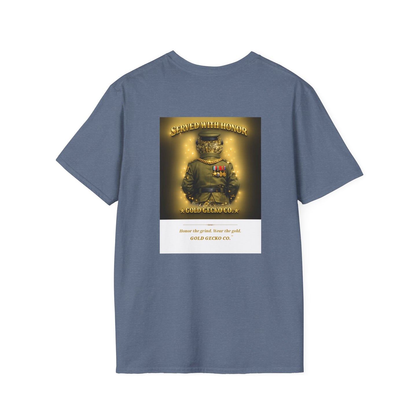 Gold Gecko Co.™ | Army Strong | Crested Gecko | Comfort Colors 6500