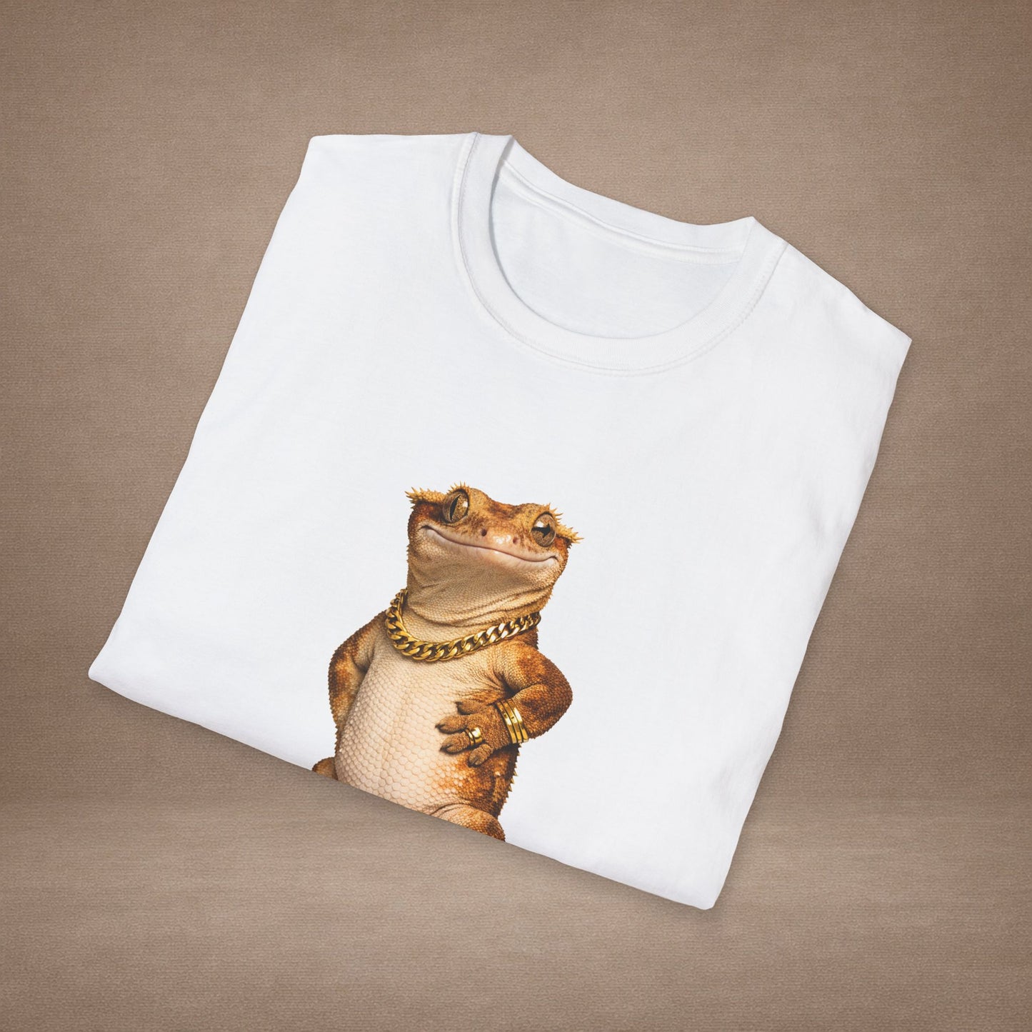 DESIGN #03-G- Gecko Dad — Dad Mode: On (Gold Letters)
