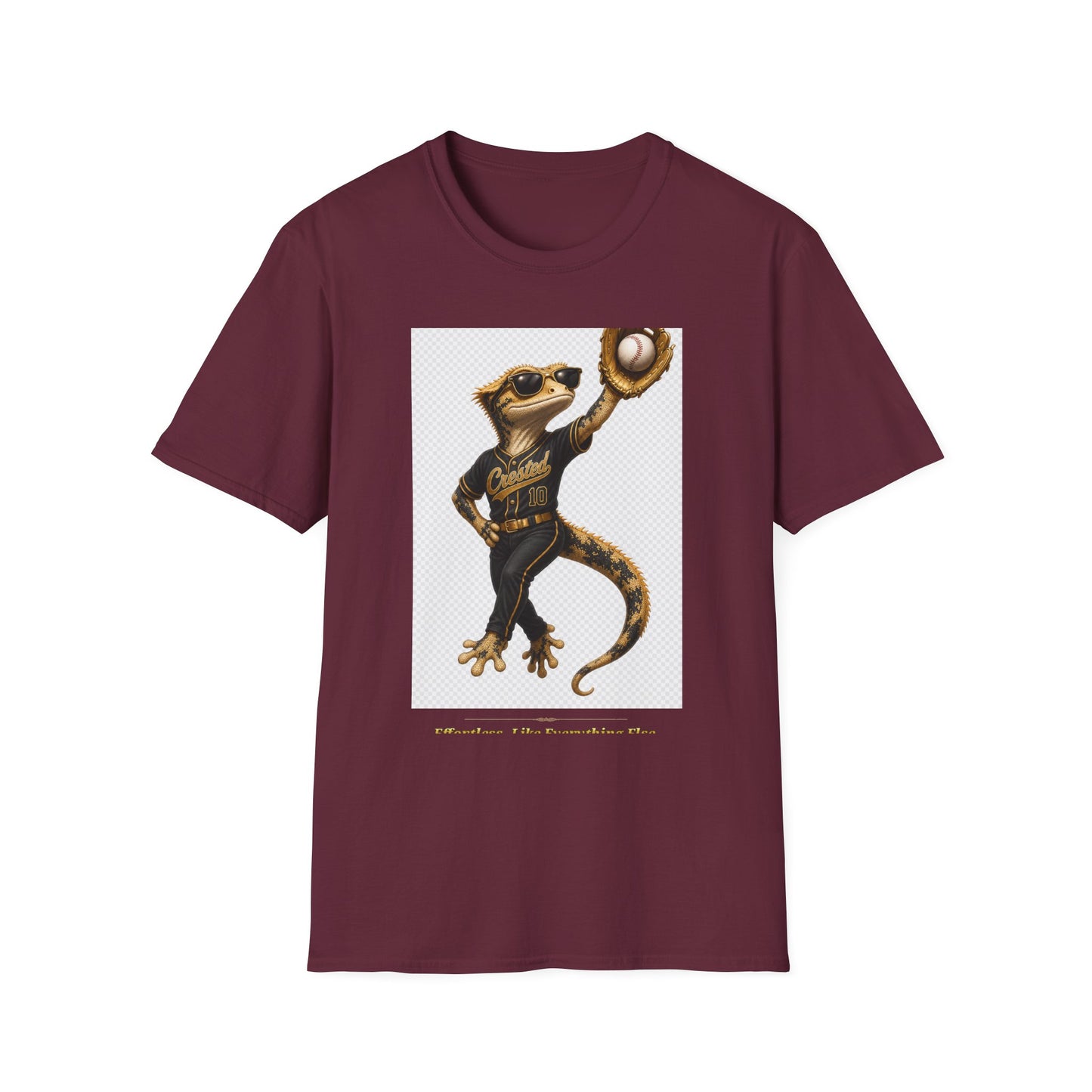 Gold Gecko Co. | Effortless. Like Everything Else. | Outfielder Gecko Tee