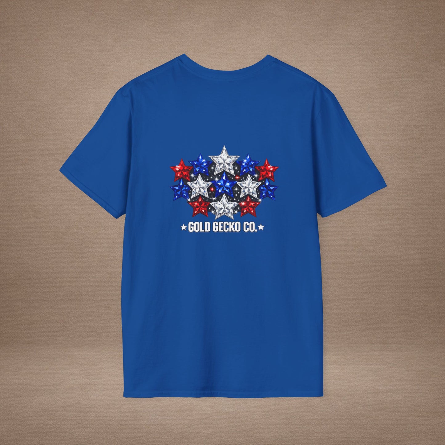 DESIGN #14  Clinging To Freedom 1776 — 4th of July Tee (Black Letters)