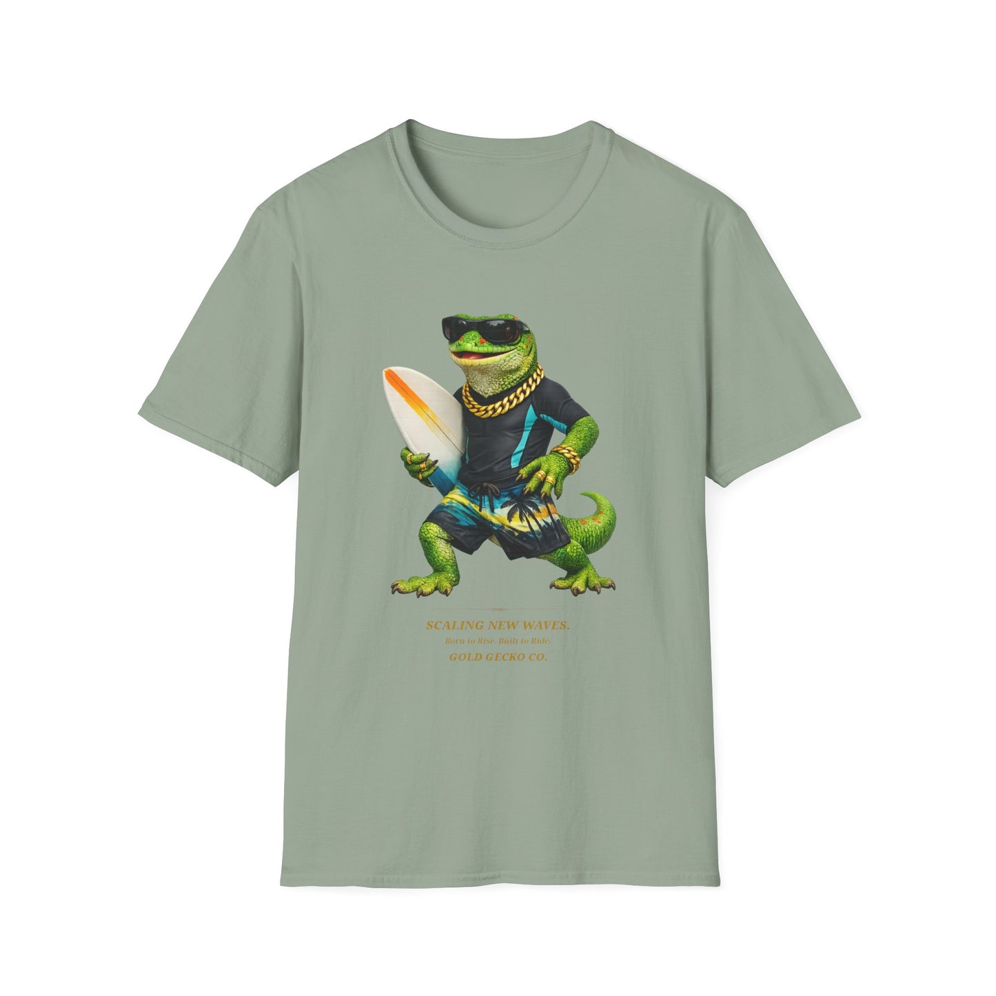 Gold Gecko Co.™ | Scaling Waves | Crested Gecko | Comfort Colors 6500