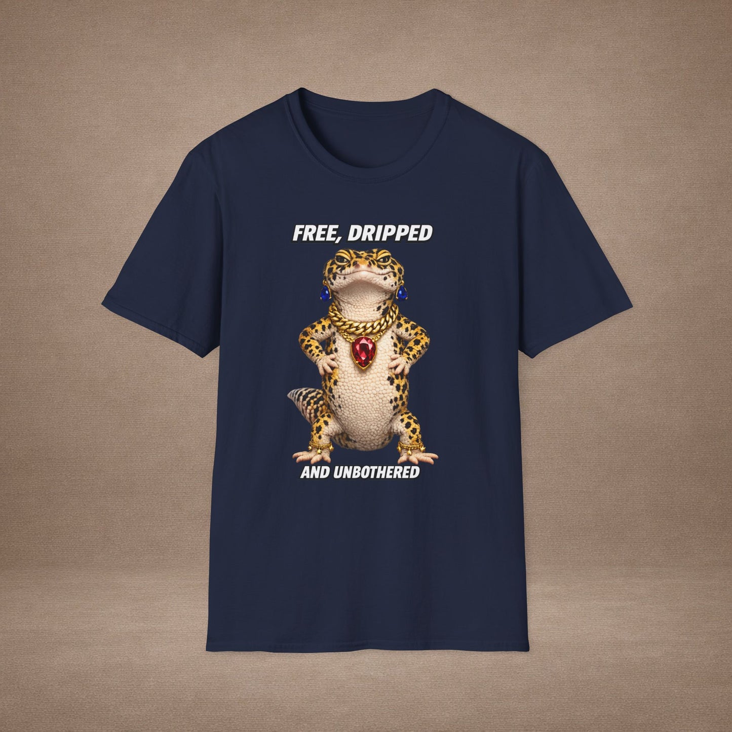 DESIGN #04-1 Free, Dripped & Unbothered — 4th of July Tee