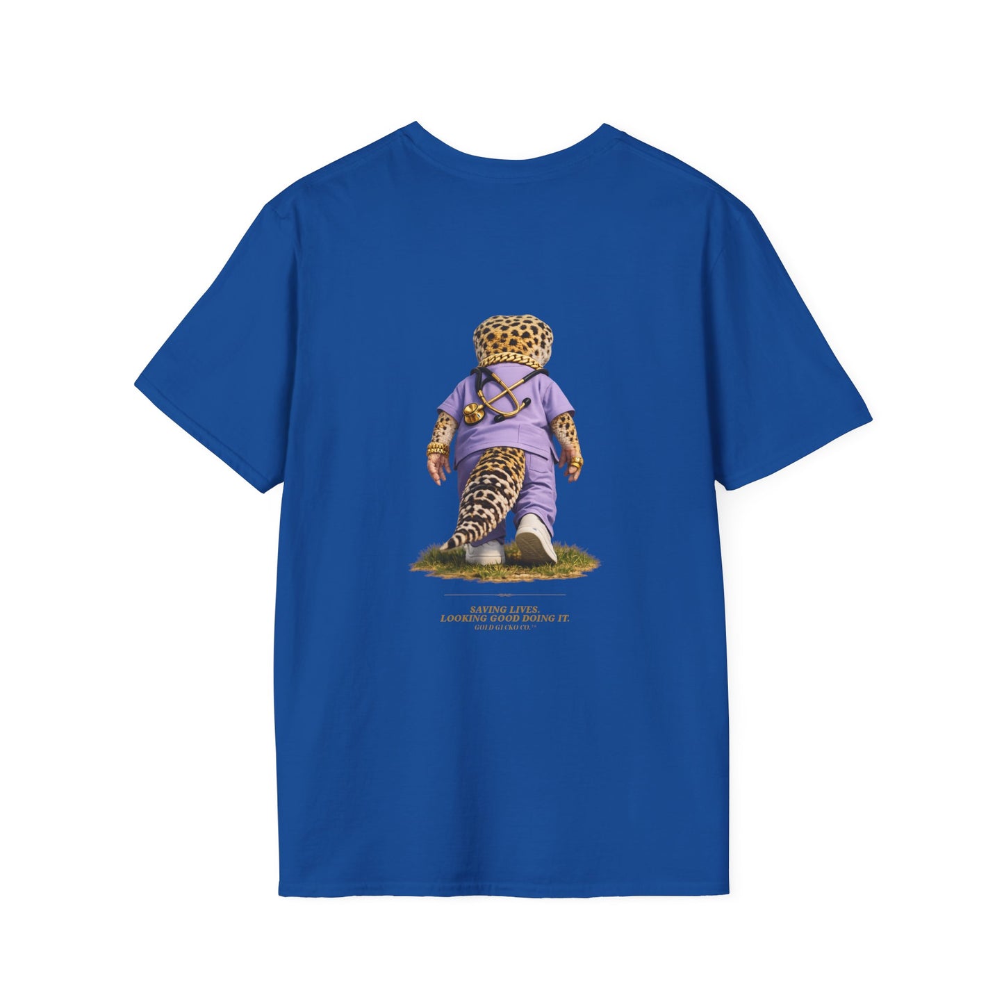 Gold Gecko Co.™ | Scrubs | Leopard Gecko | Comfort Colors 6500